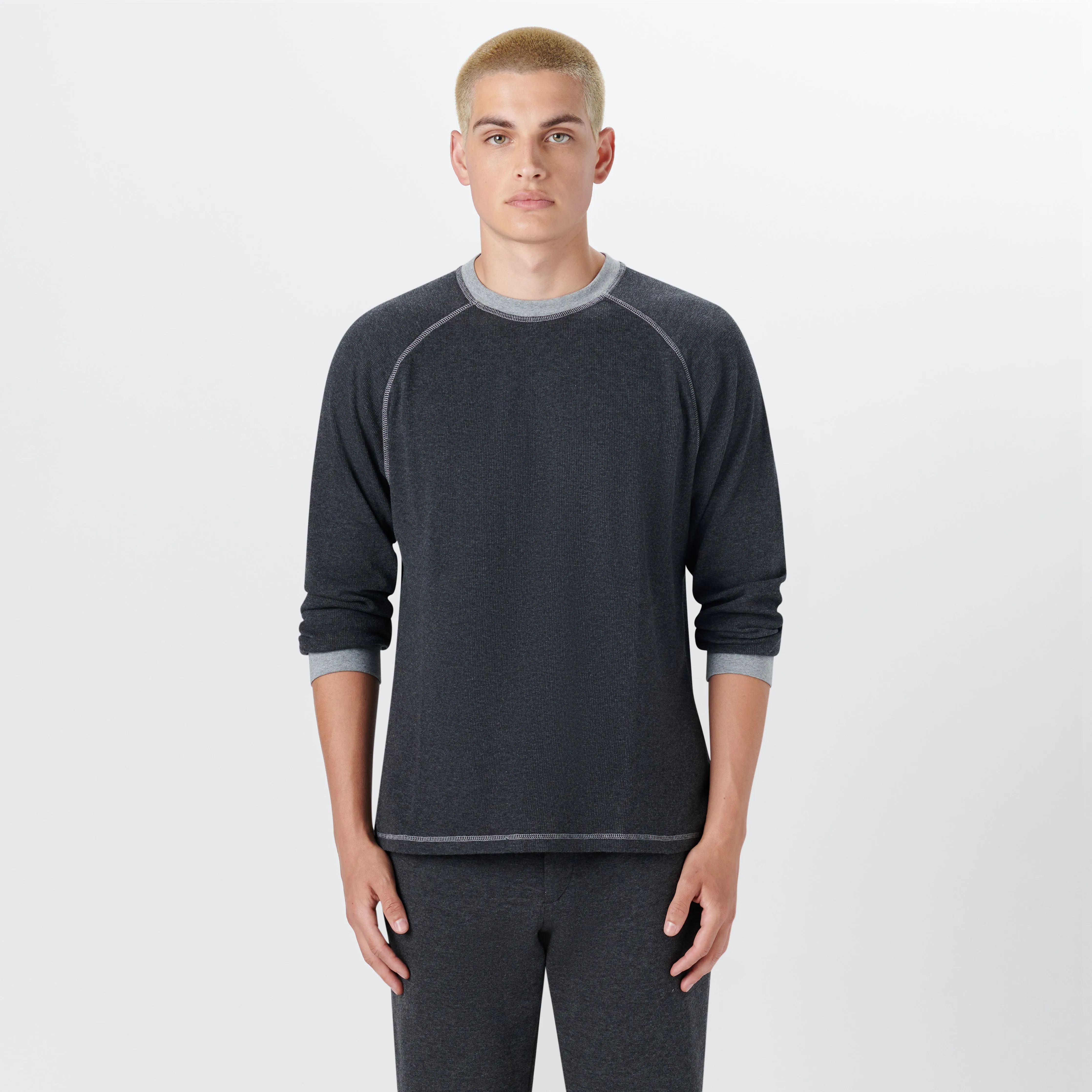 Crew Neck Sweatshirt sold by Bugatchi product image thumbnail 2