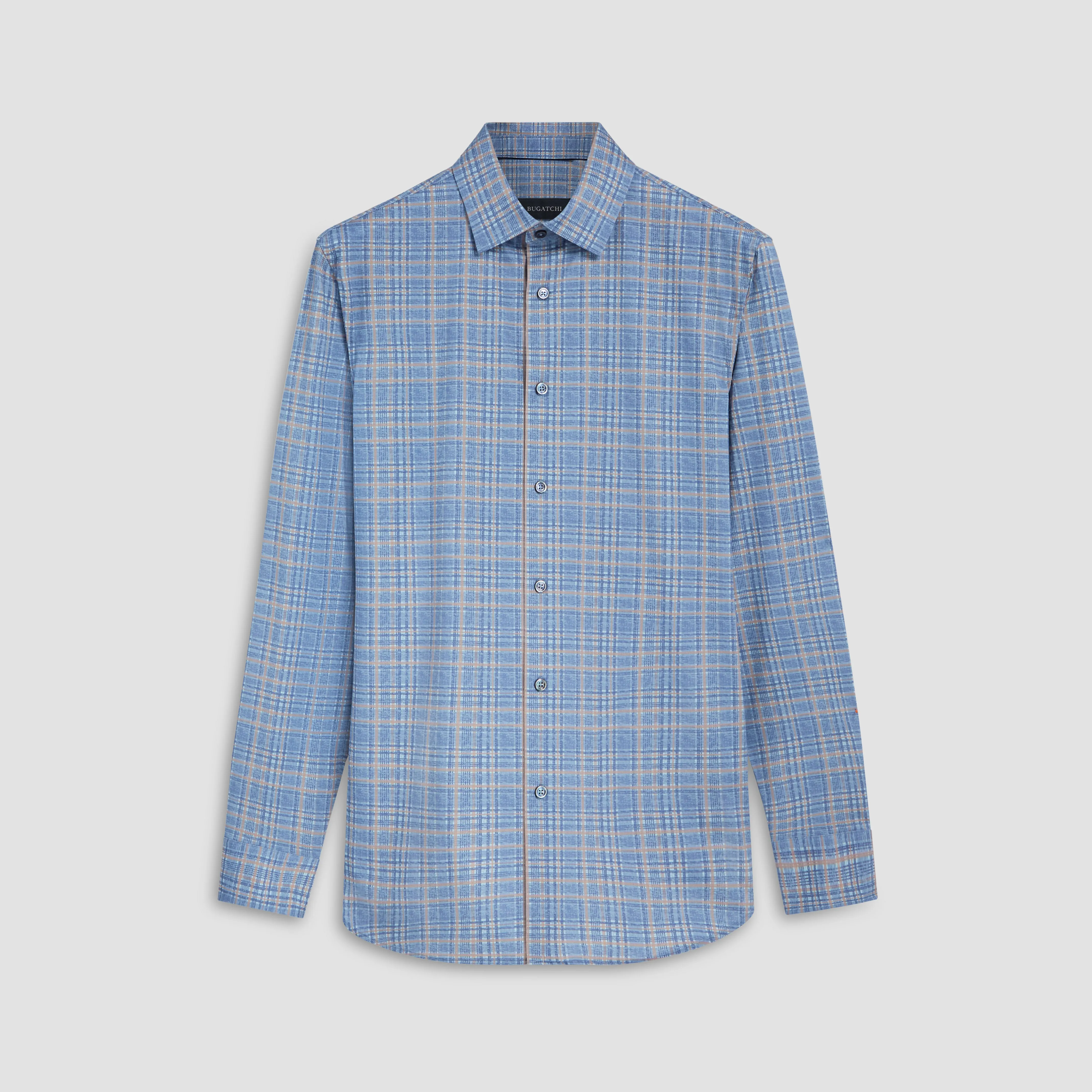 James Plaid Check OoohCotton Shirt sold by Bugatchi