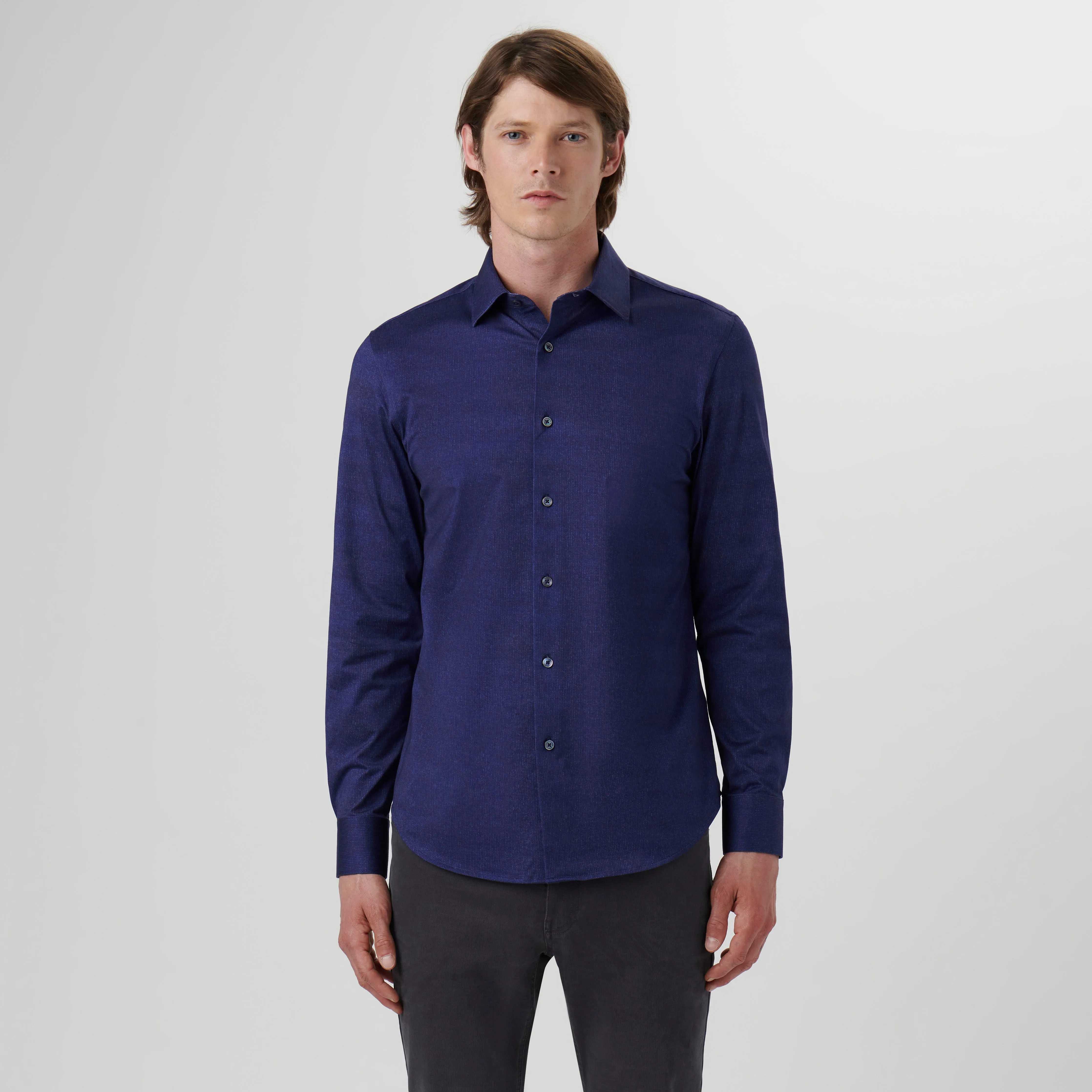 James Melange OoohCotton Shirt sold by Bugatchi product image thumbnail 2