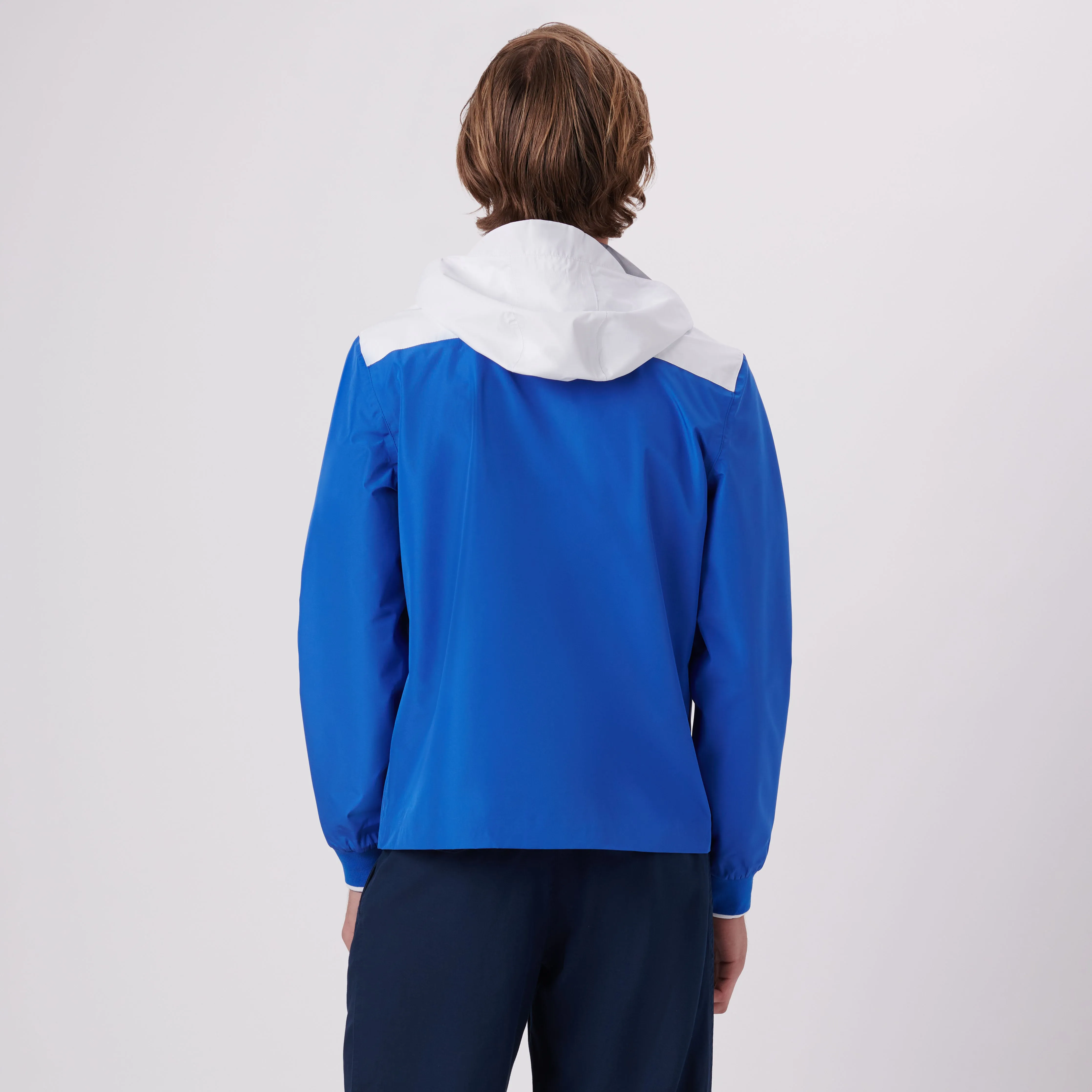 Two-Tone Nylon Windbreaker sold by Bugatchi product image thumbnail 4