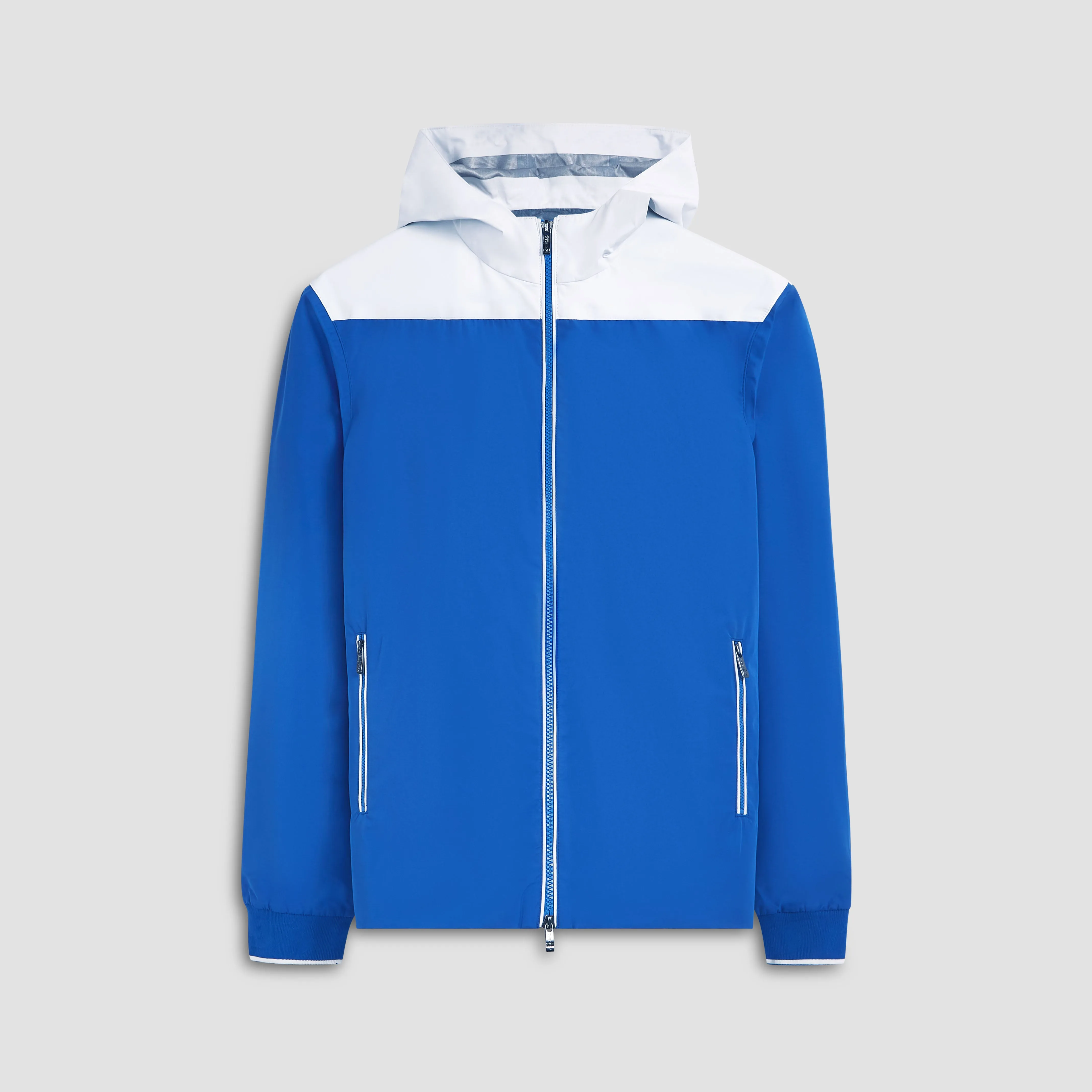 Two-Tone Nylon Windbreaker sold by Bugatchi