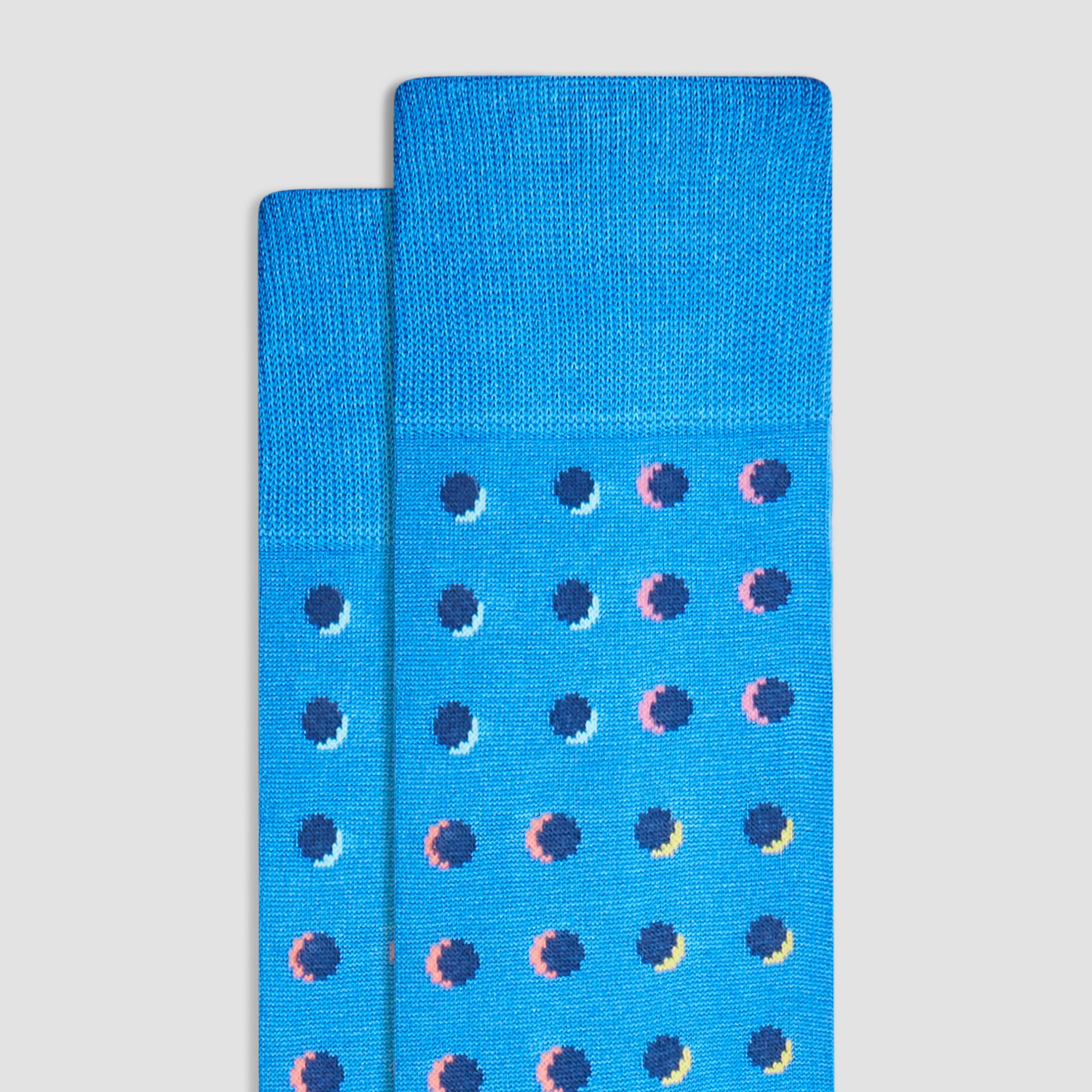 Polka Dot Mid-Calf Socks sold by Bugatchi product image thumbnail 2