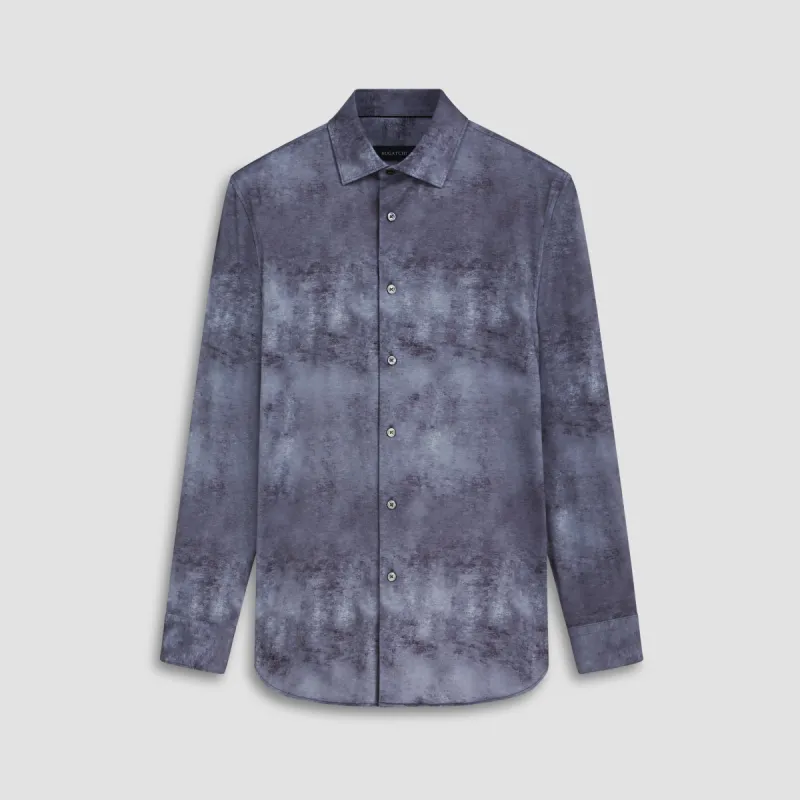 James Airbrush Print OoohCotton Shirt made by Bugatchi