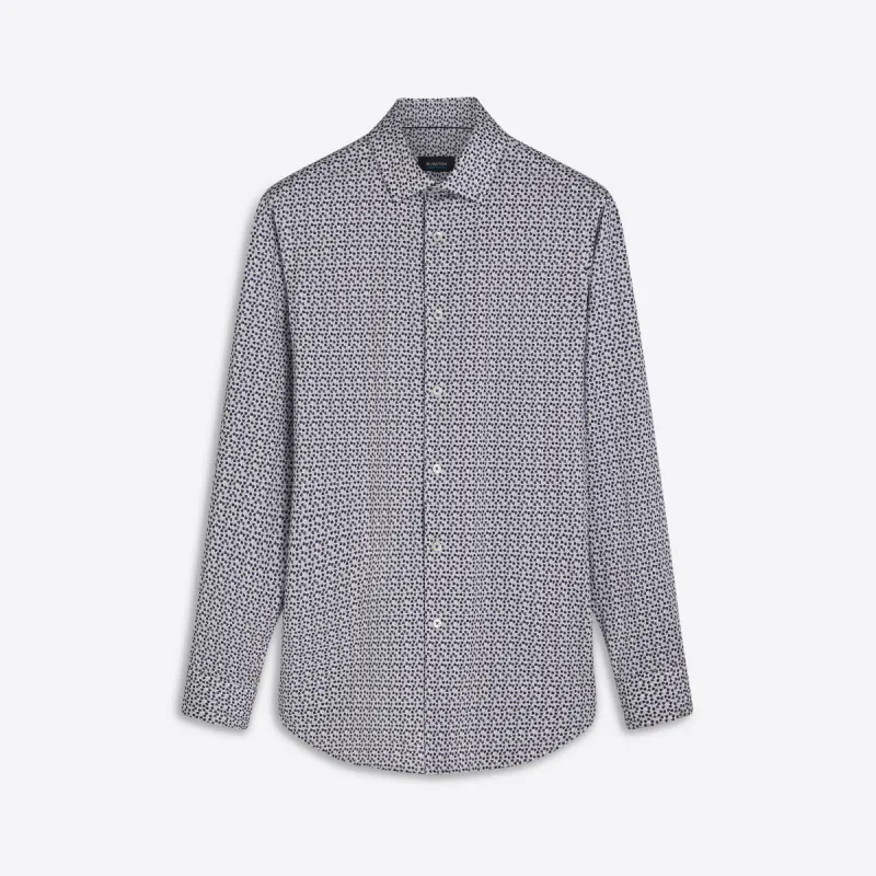 JAMES Floral Print OoohCotton Shirt sold by Bugatchi