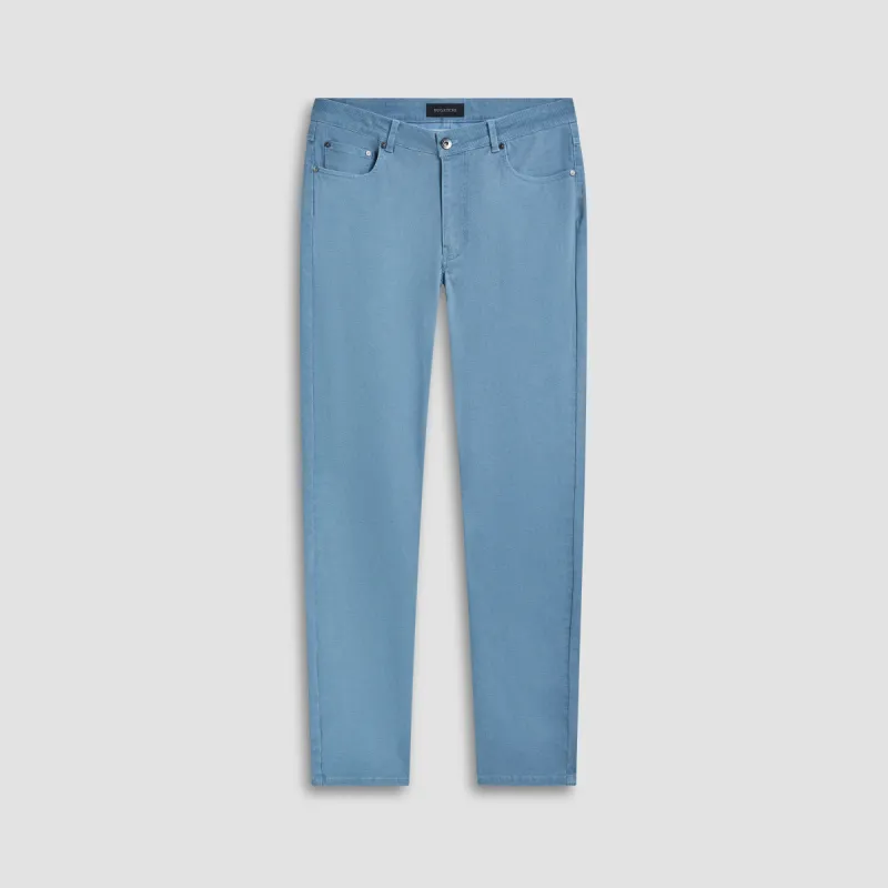 Preston Crosshatch Printed Five Pocket Pants sold by Bugatchi