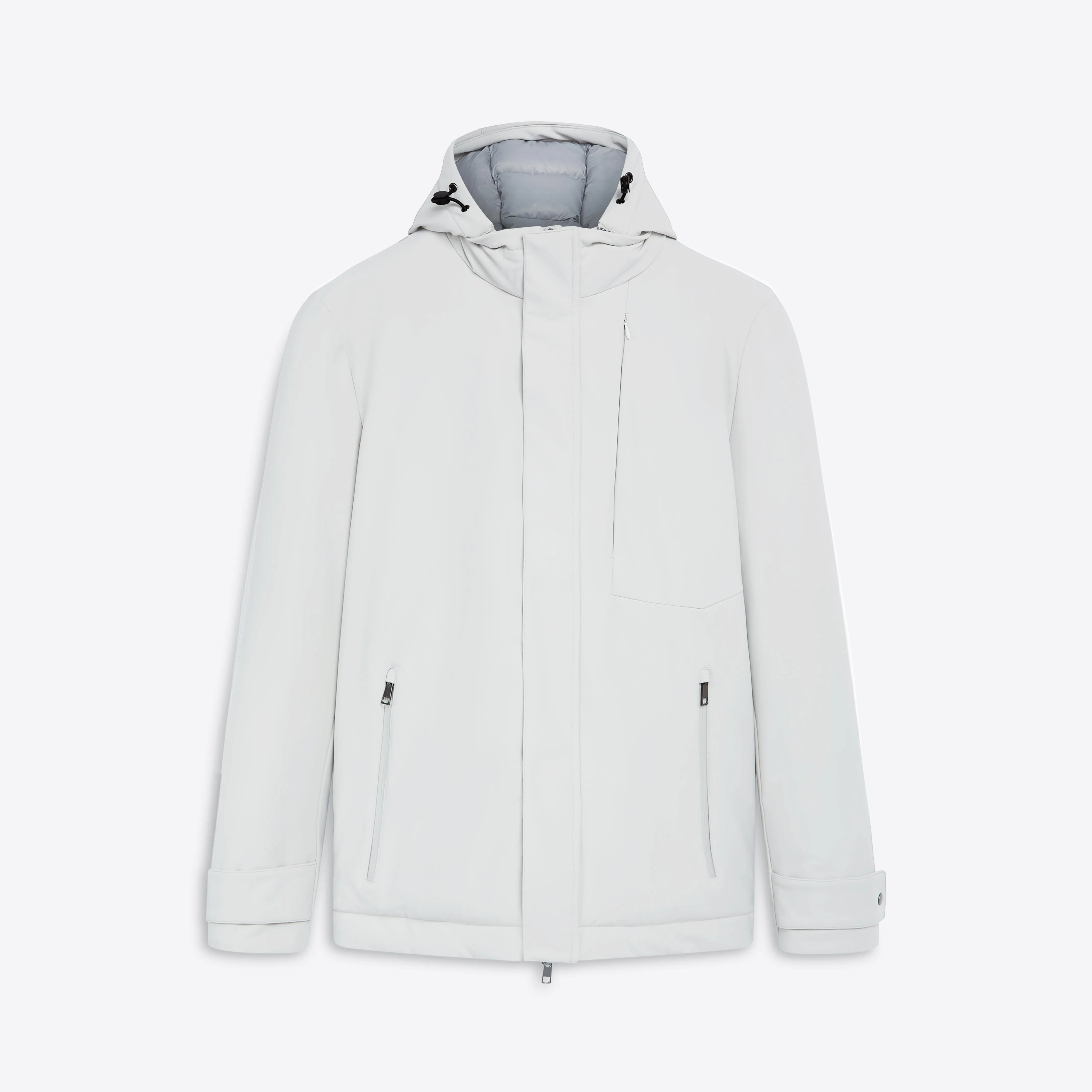 Bomber Jacket with Hood sold by Bugatchi