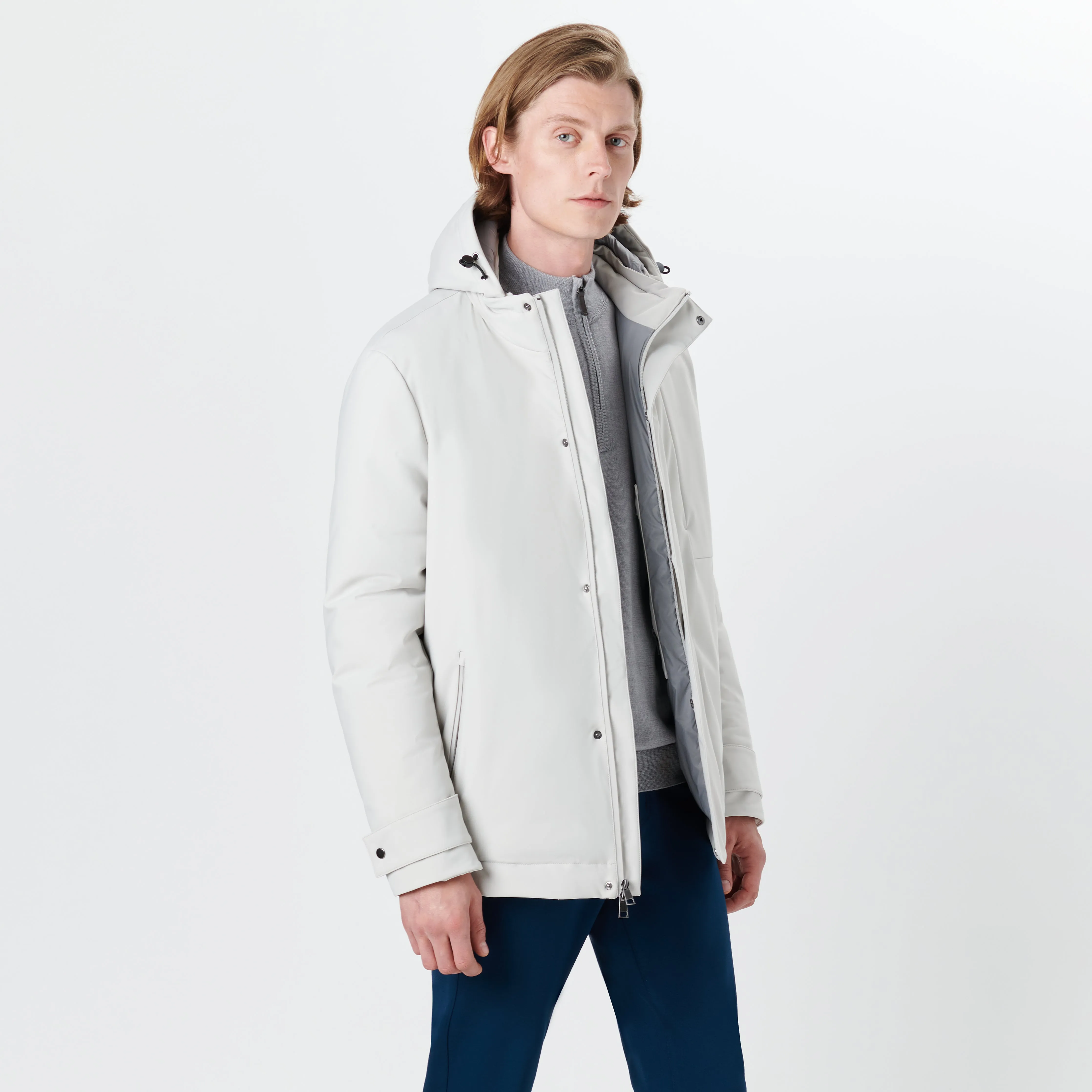 Bomber Jacket with Hood sold by Bugatchi product image thumbnail 3