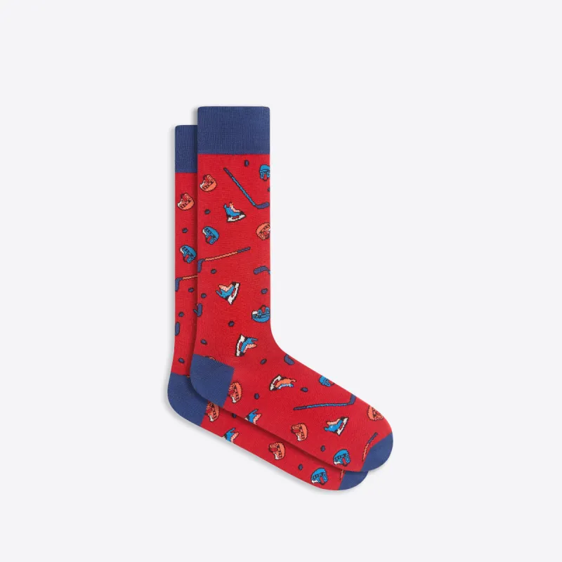Hockey Mid-Calf Socks sold by Bugatchi