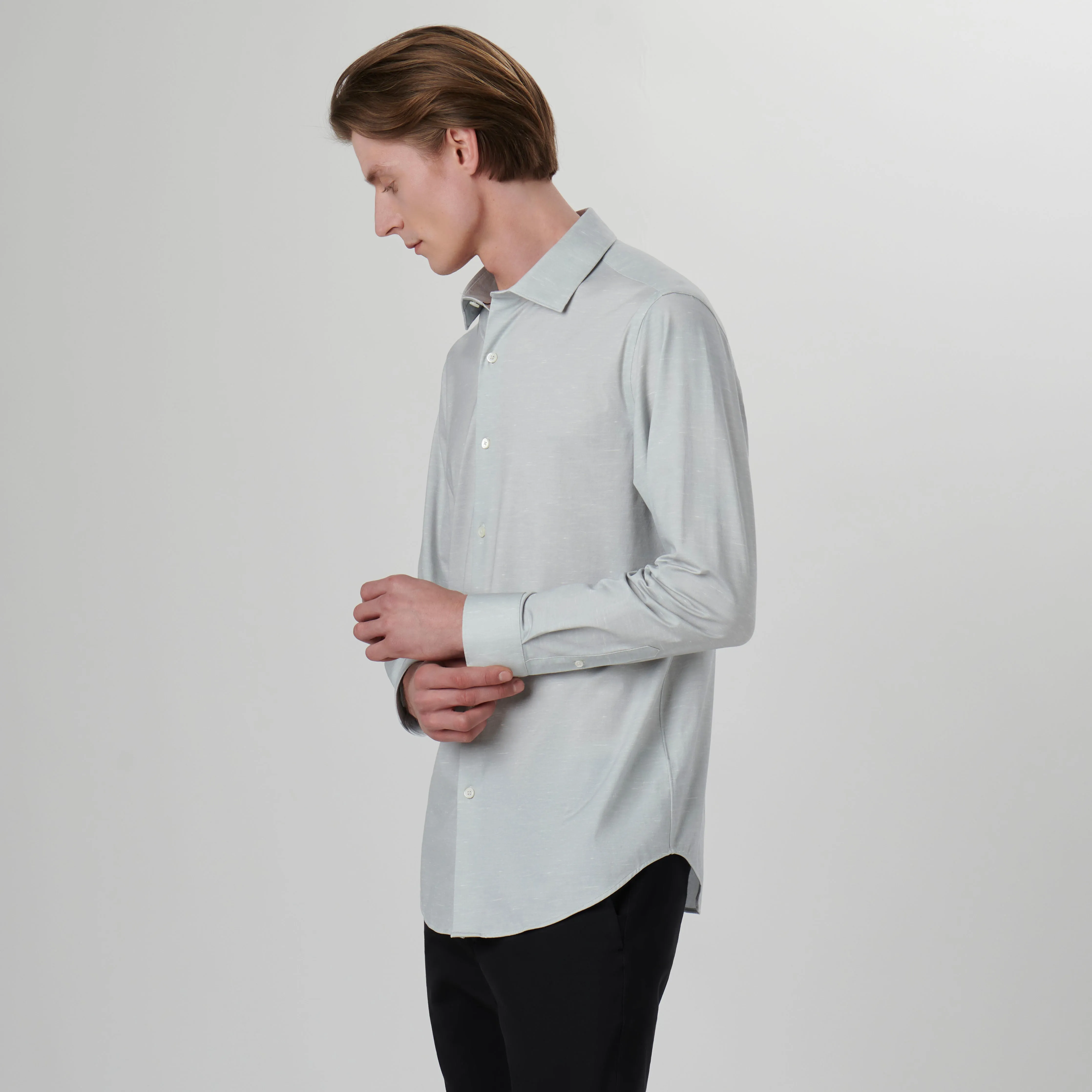 James Melange OoohCotton Shirt sold by Bugatchi product image thumbnail 3