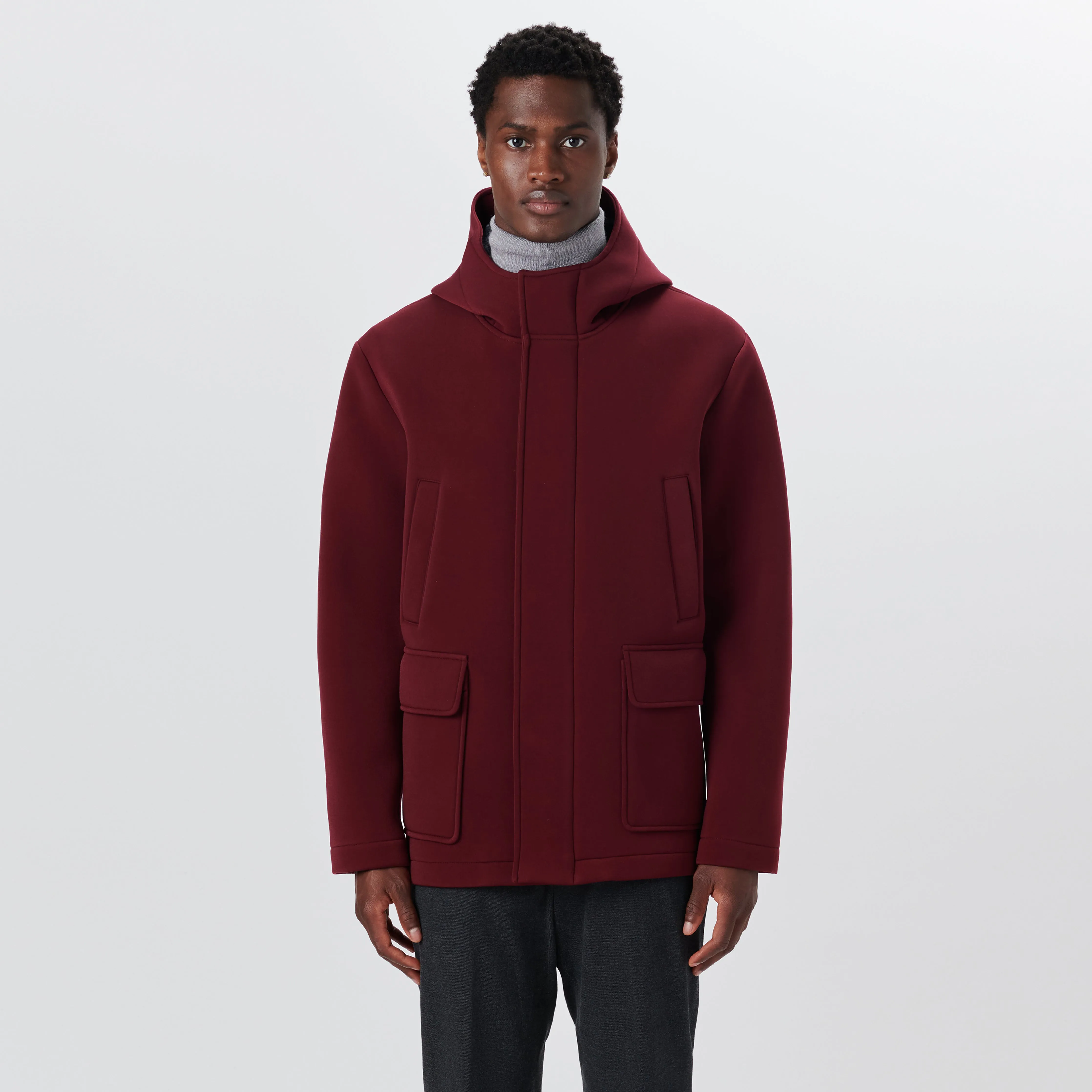Car Coat with Hood sold by Bugatchi product image thumbnail 2