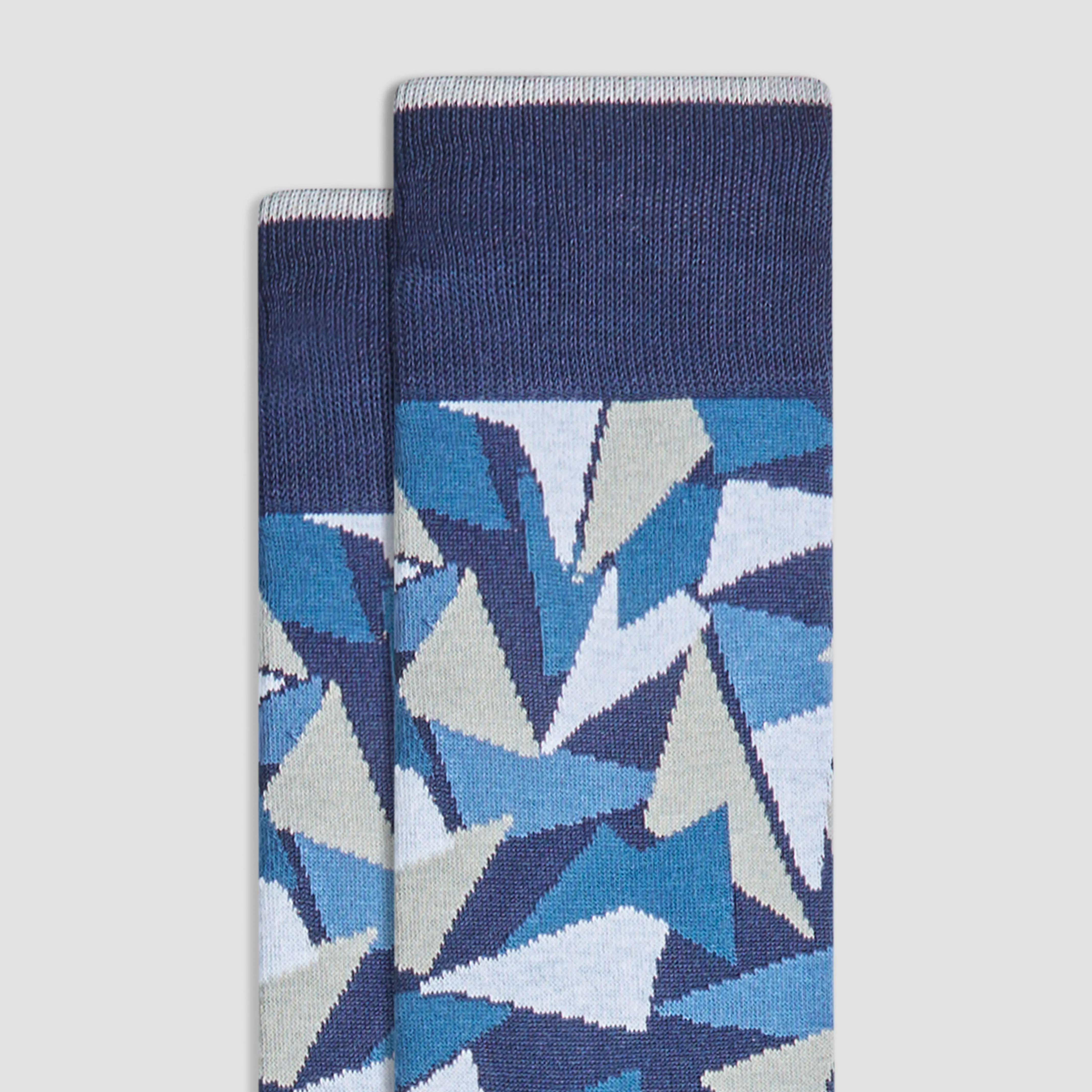 Abstract Mid-Calf Socks sold by Bugatchi product image thumbnail 2