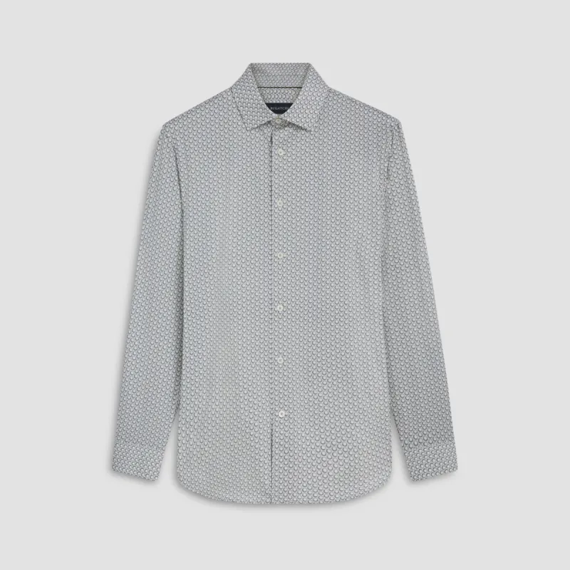 James Geometric OoohCotton Shirt sold by Bugatchi
