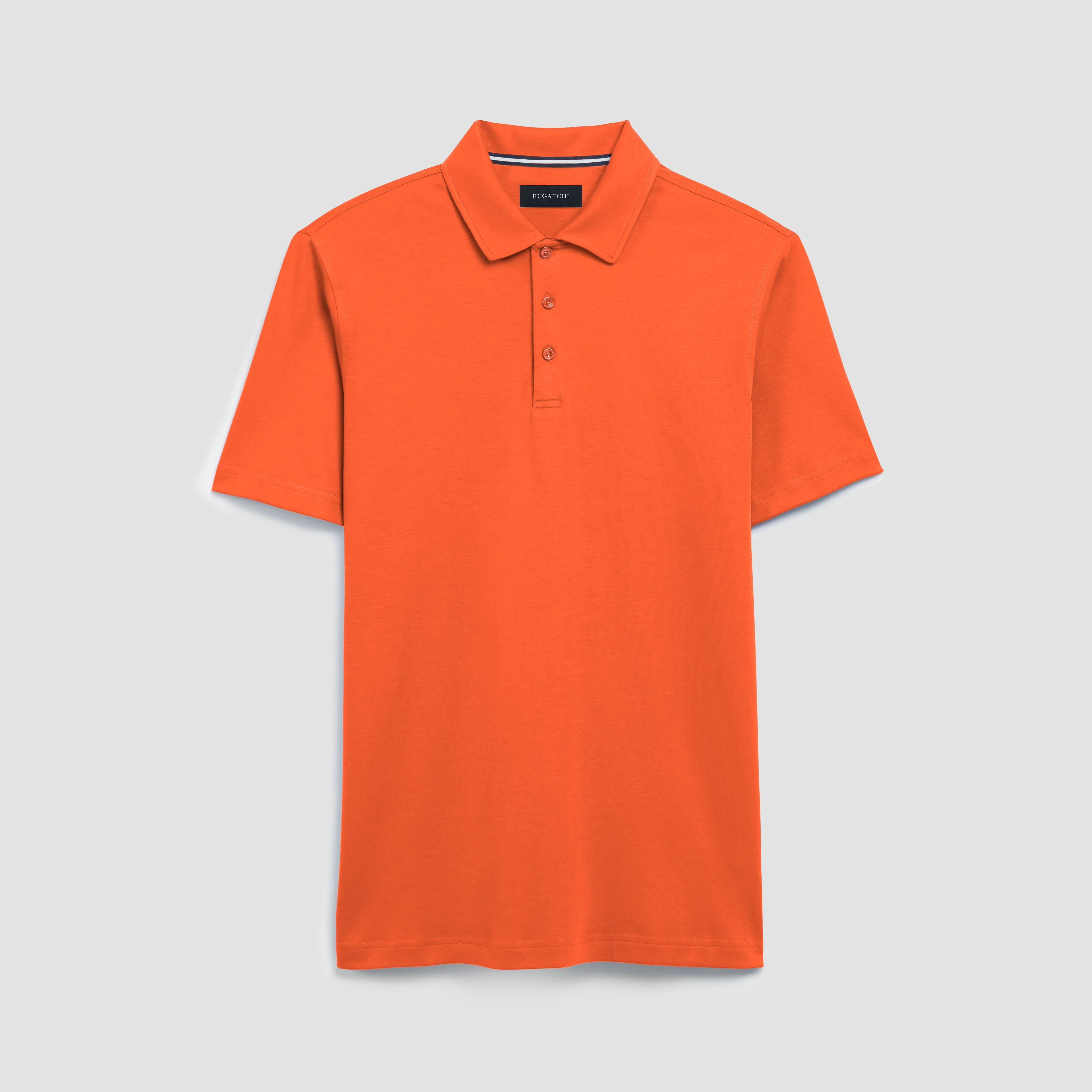 Solid Polo Shirt sold by Bugatchi