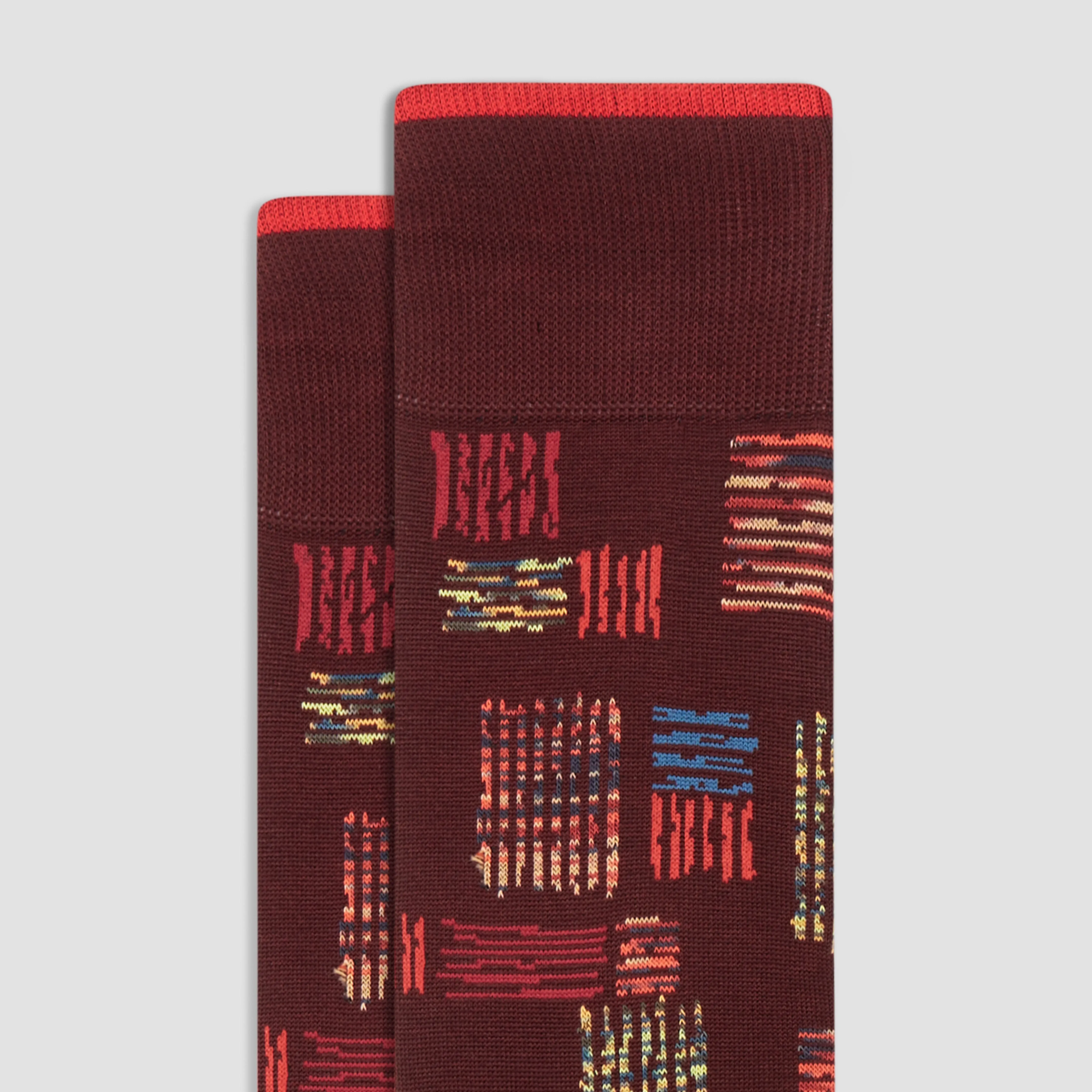Abstract Mid-Calf Socks sold by Bugatchi product image thumbnail 2