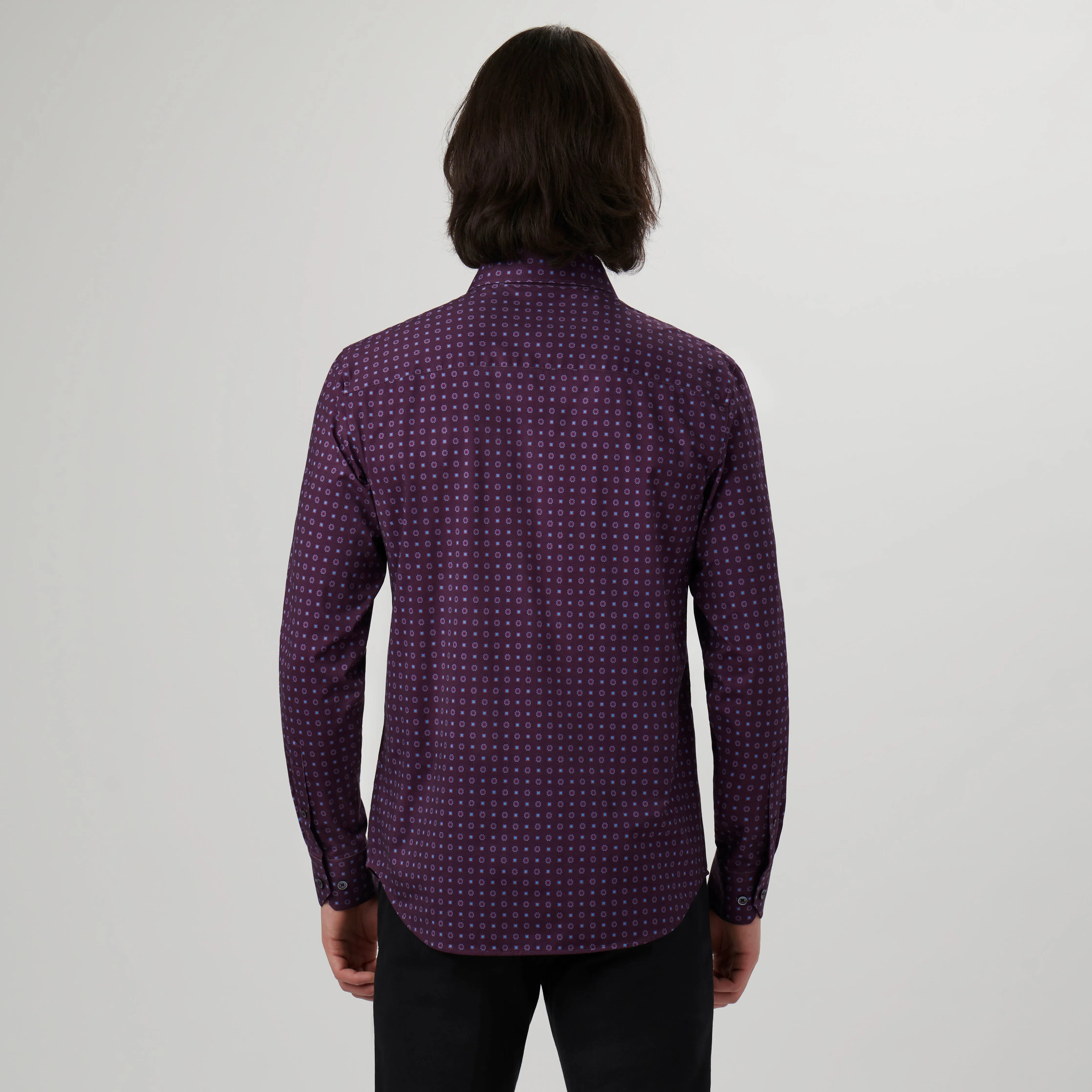 James Floral OoohCotton Shirt sold by Bugatchi product image thumbnail 4