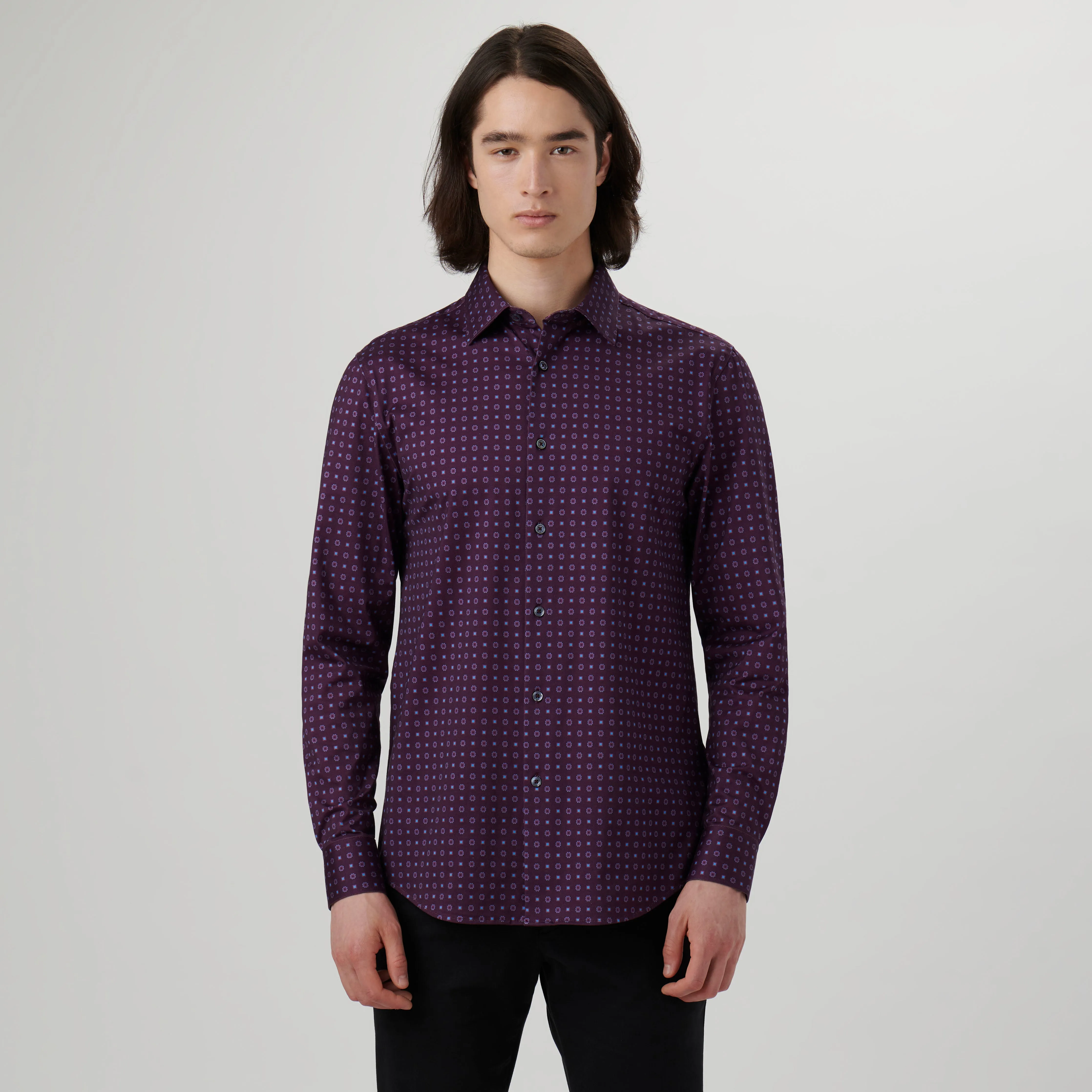 James Floral OoohCotton Shirt sold by Bugatchi product image thumbnail 2