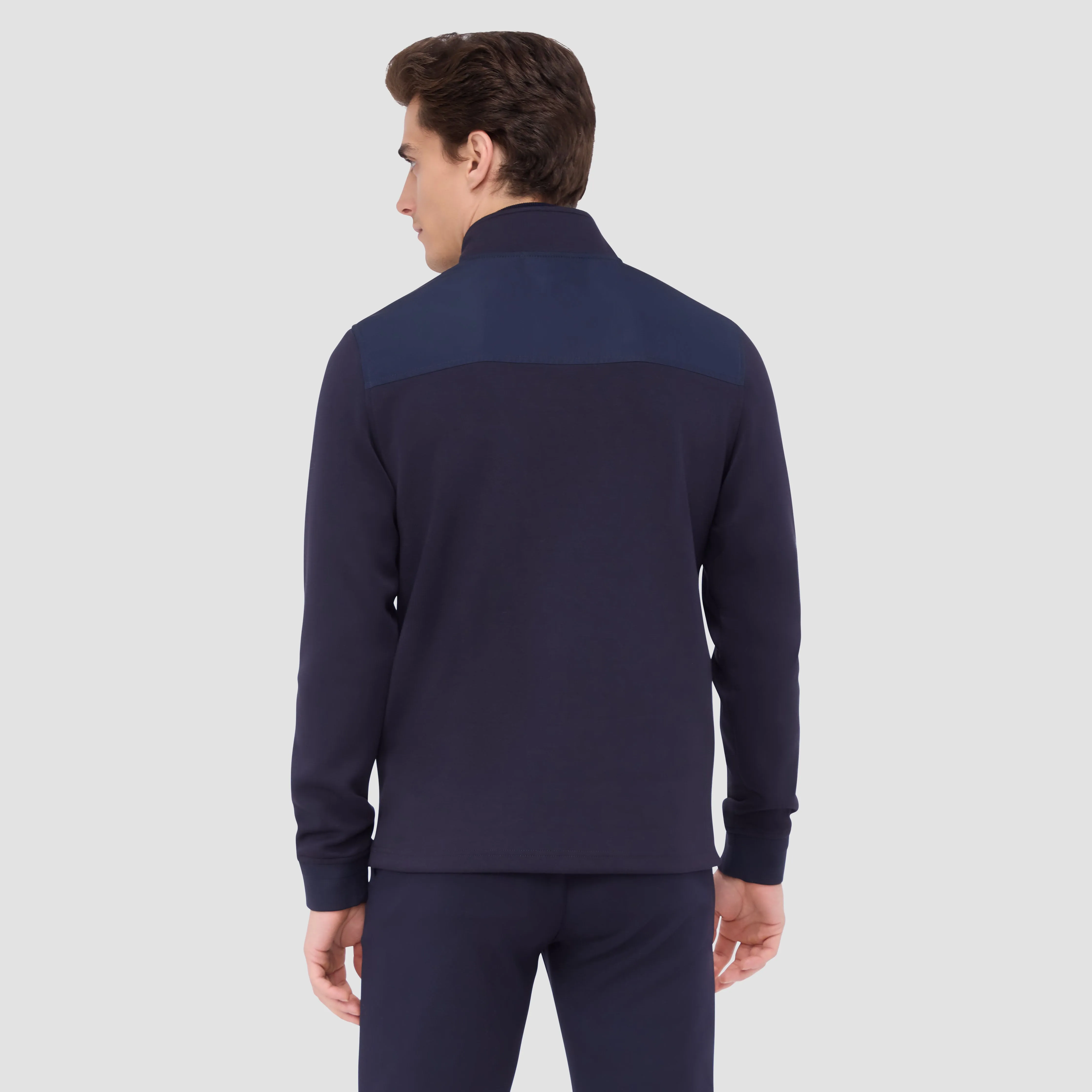 Soft Touch Performance Quarter-Zip Pullover sold by Bugatchi product image thumbnail 4