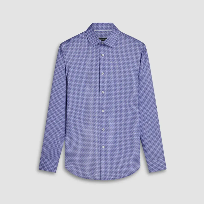 James Geometric OoohCotton Shirt sold by Bugatchi