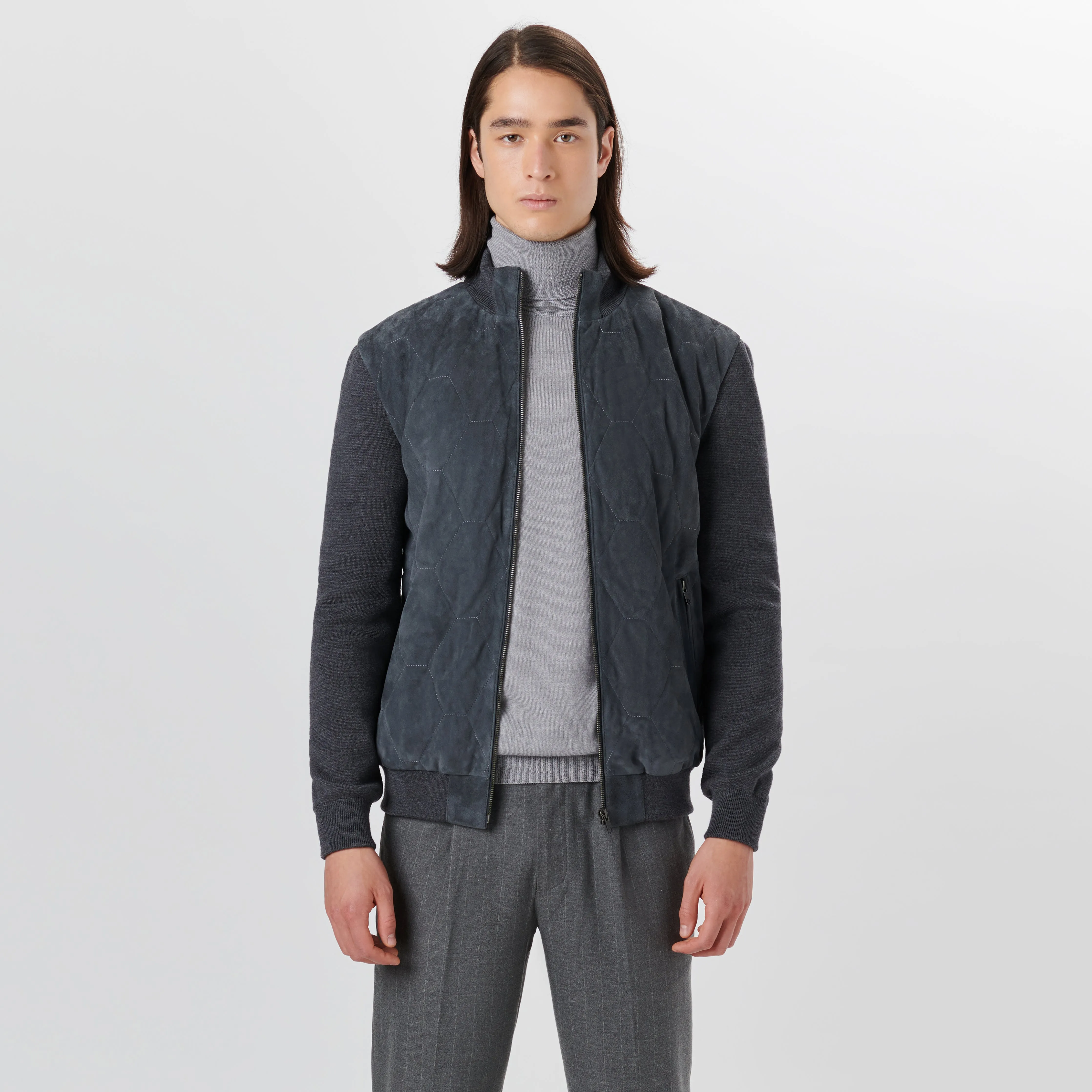 Sweater Jacket sold by Bugatchi product image thumbnail 2