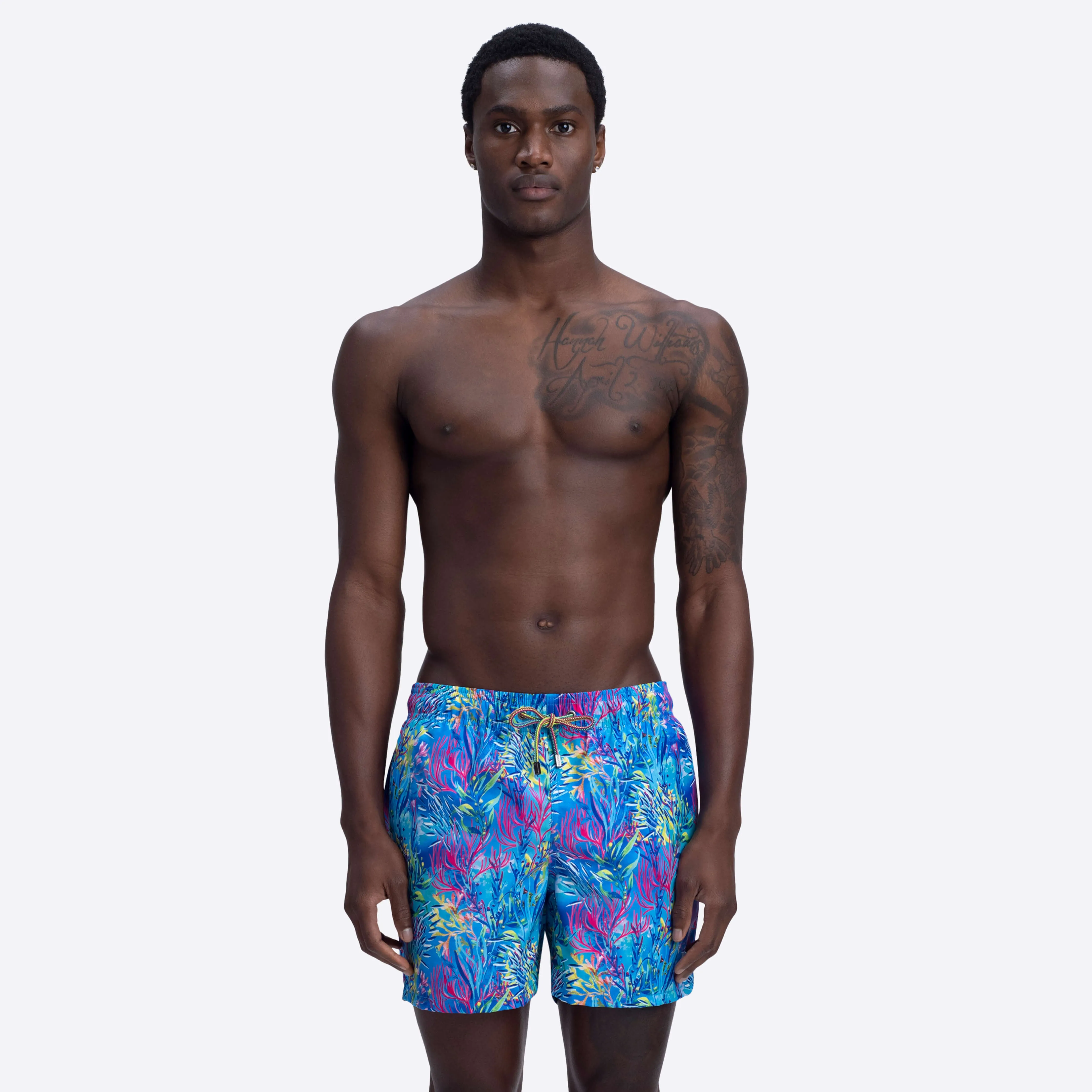MAX Marine Life Print Swim Trunks sold by Bugatchi product image thumbnail 2