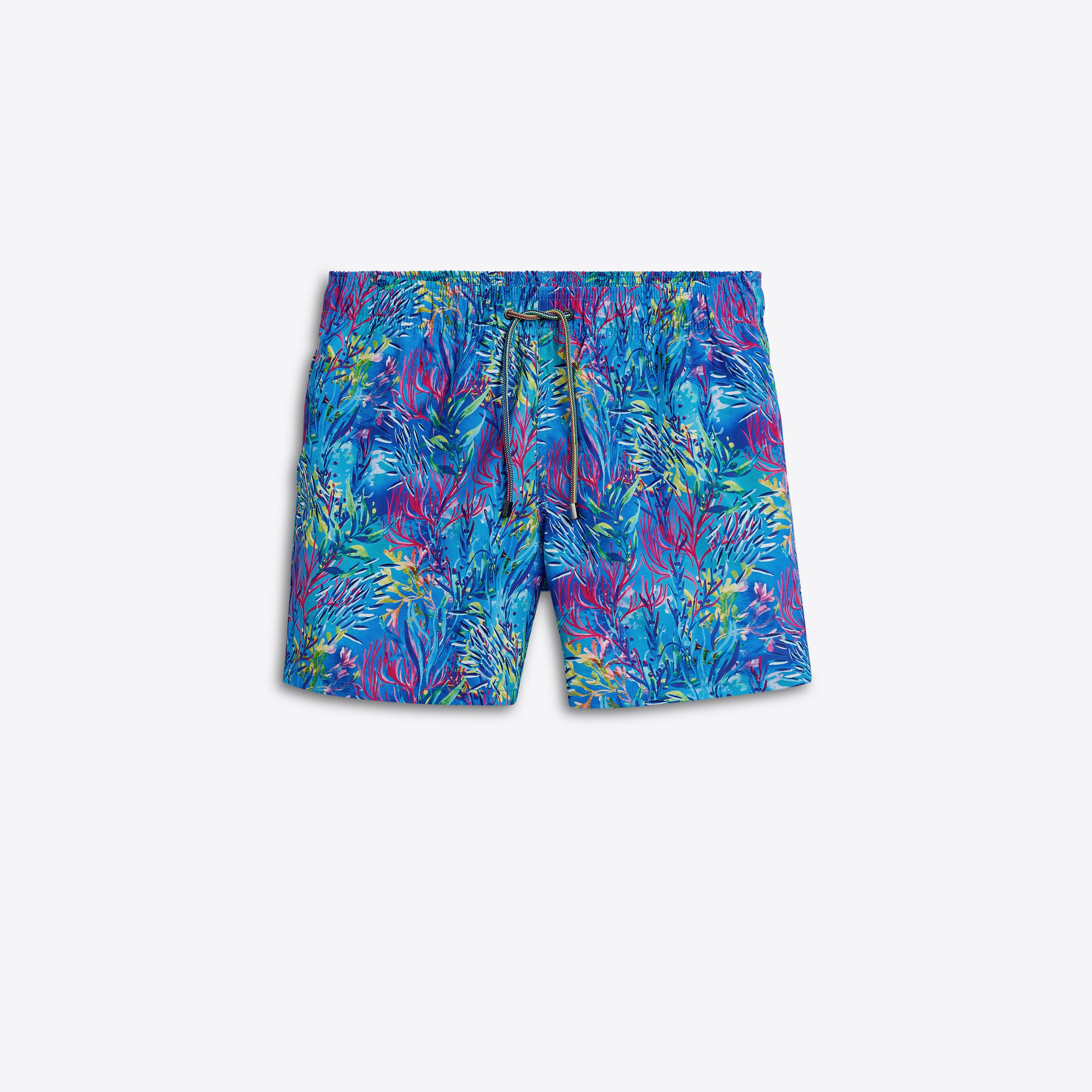 MAX Marine Life Print Swim Trunks sold by Bugatchi