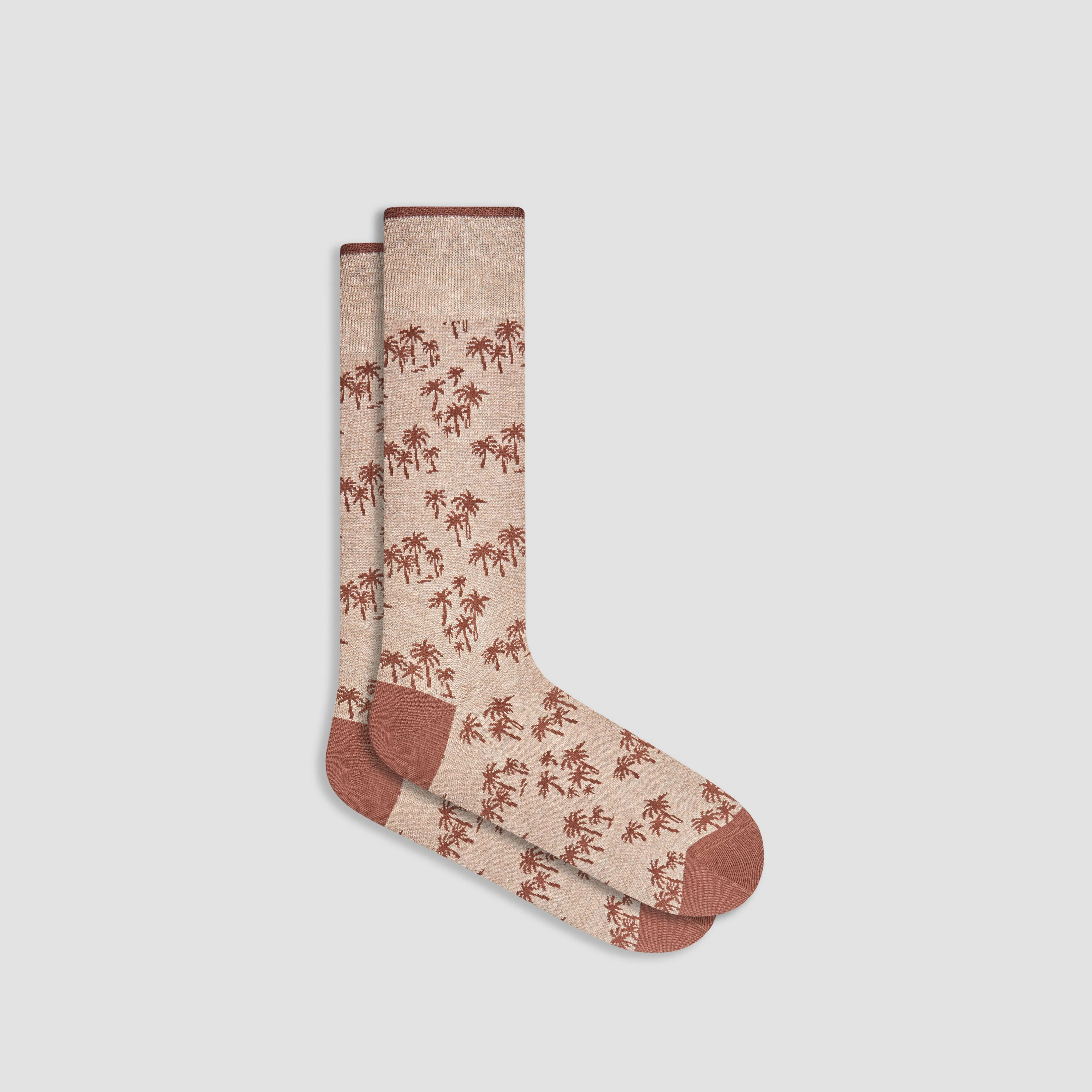 Palm Trees Mid-Calf Socks sold by Bugatchi