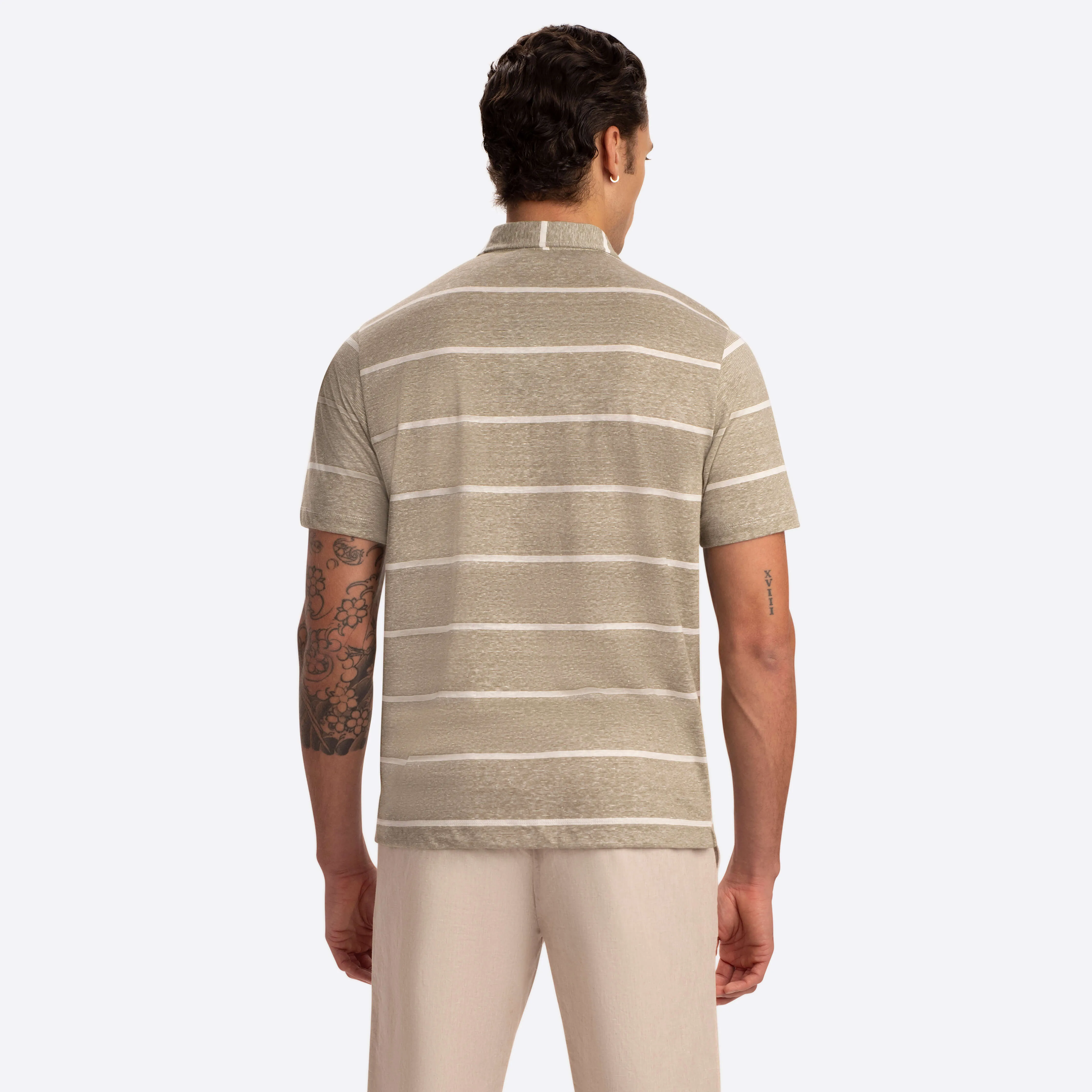 Striped Polo sold by Bugatchi product image thumbnail 4