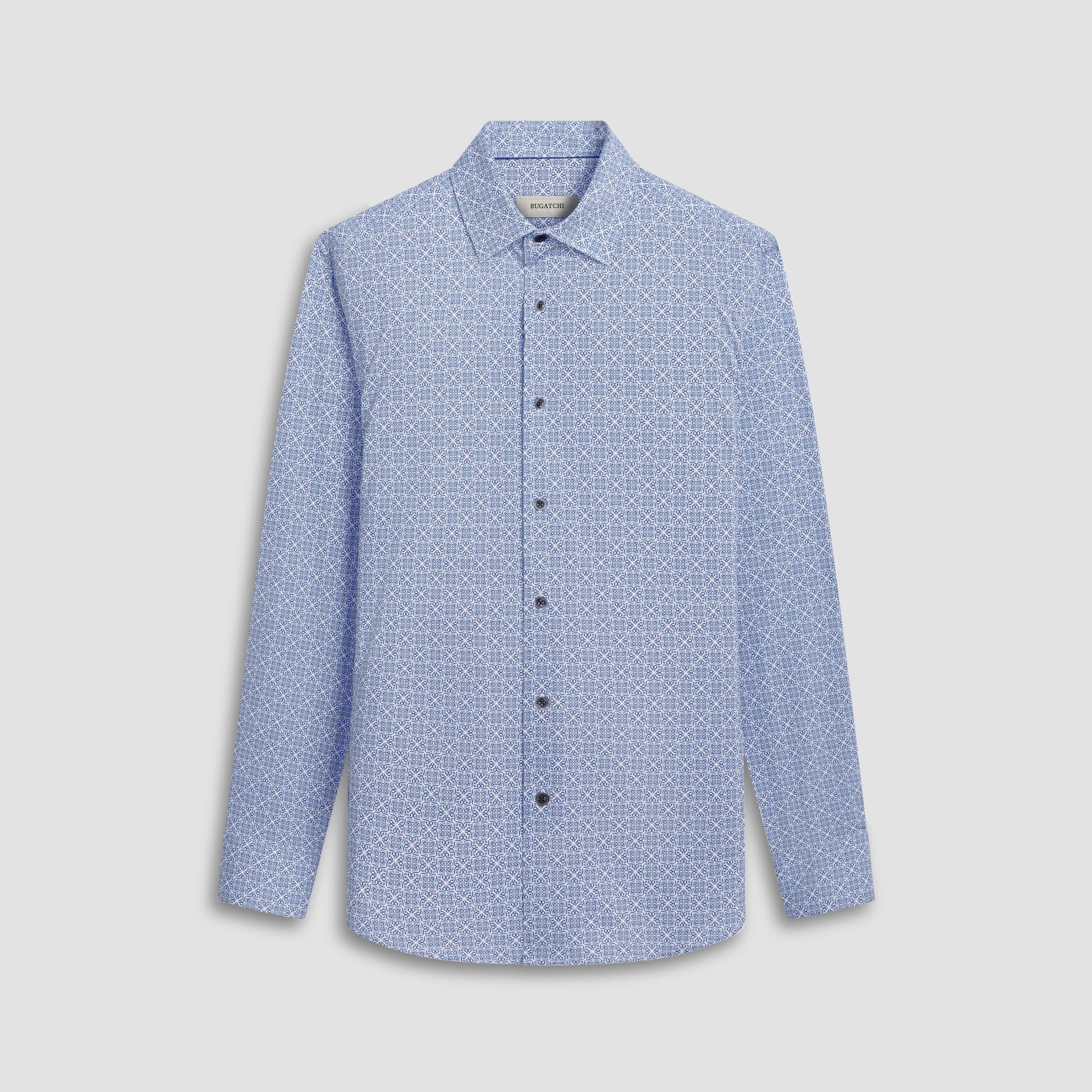 James Mosaic OoohCotton Shirt sold by Bugatchi