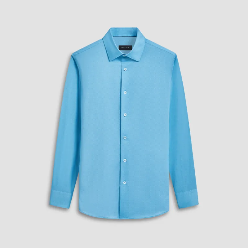 James Diagonal Pin Stripe OoohCotton Shirt sold by Bugatchi