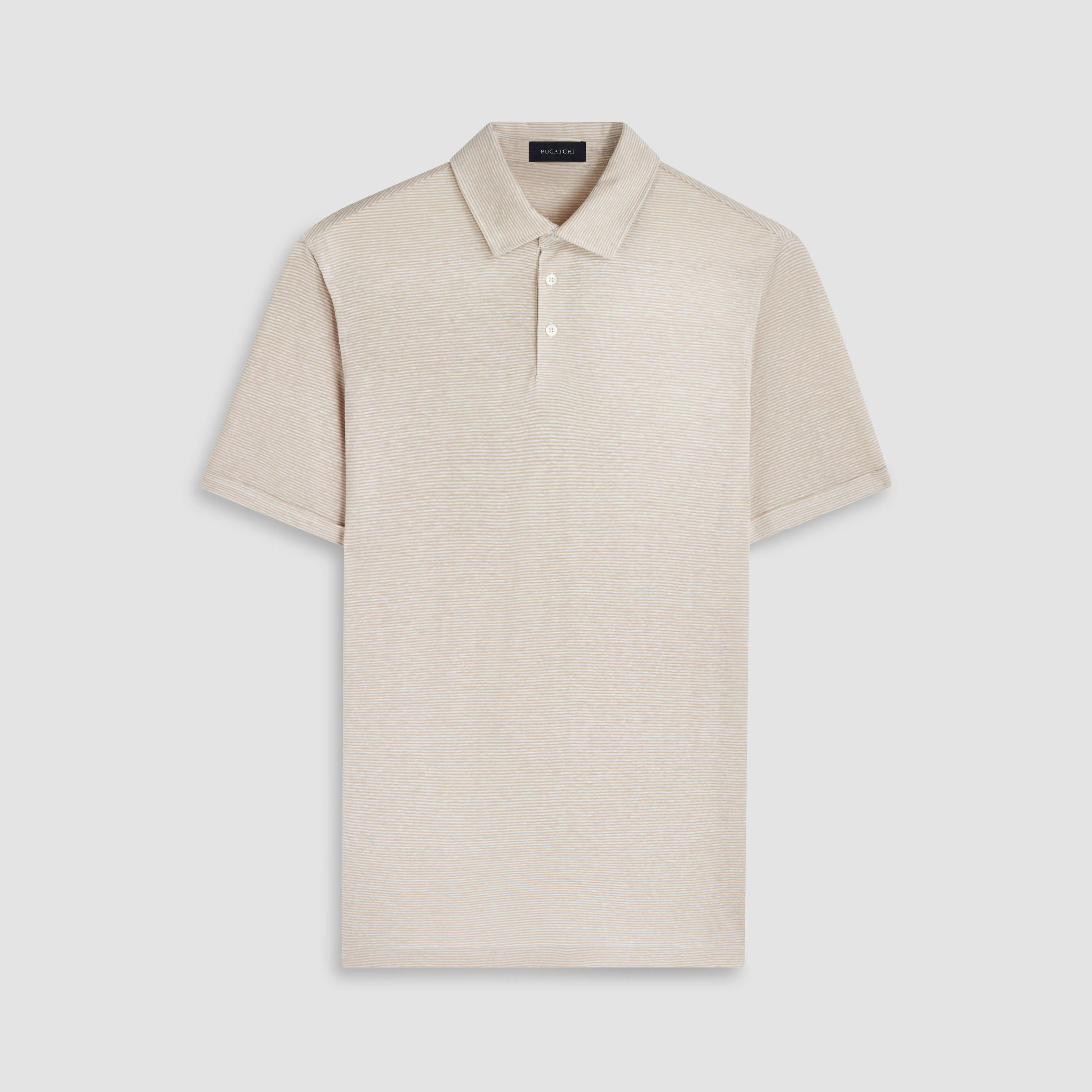 Striped Polo sold by Bugatchi