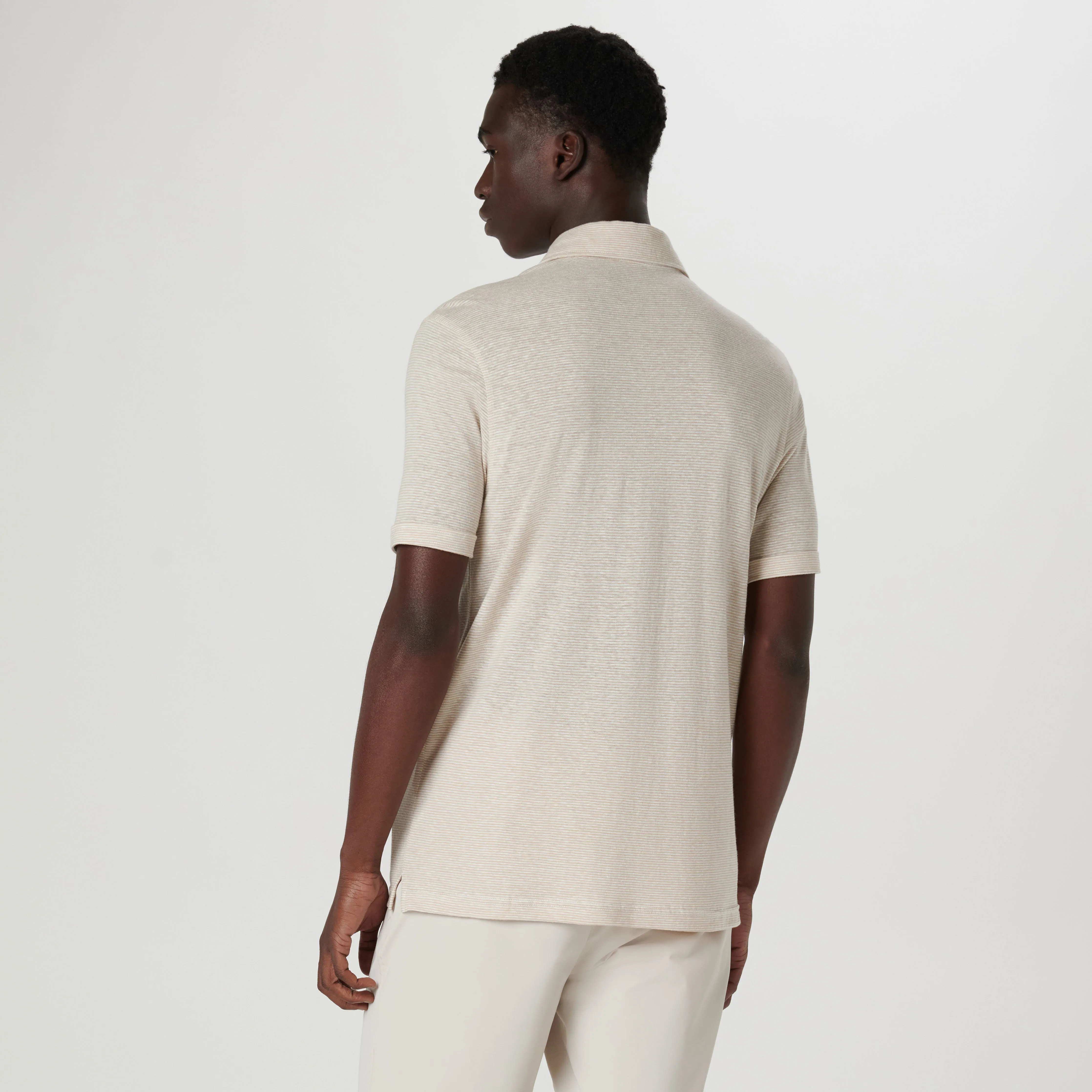 Striped Polo sold by Bugatchi product image thumbnail 4