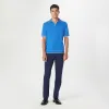 Rib Stitch Short Sleeve Johnny Sweater sold by Bugatchi