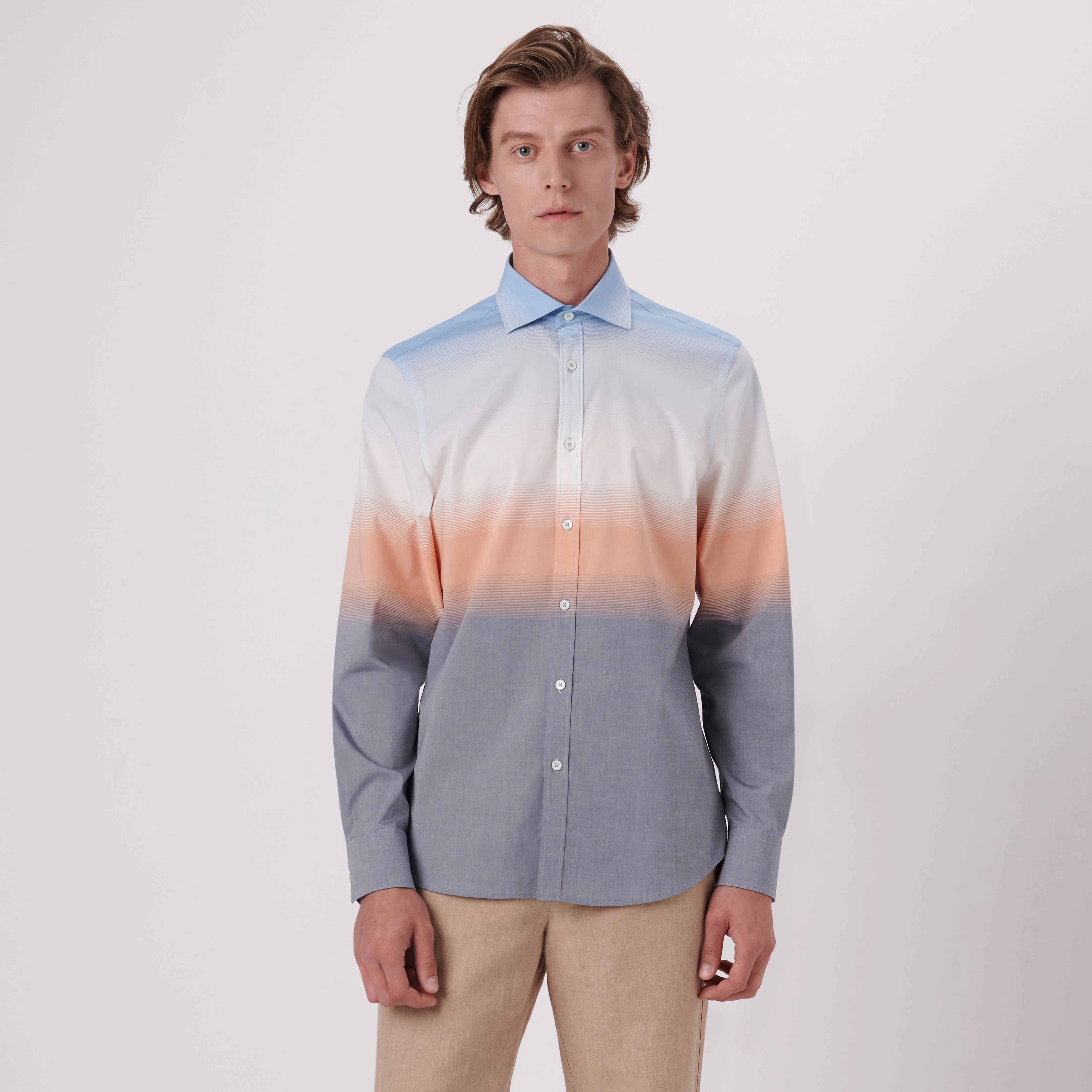 Axel Ombre Shirt sold by Bugatchi product image thumbnail 2