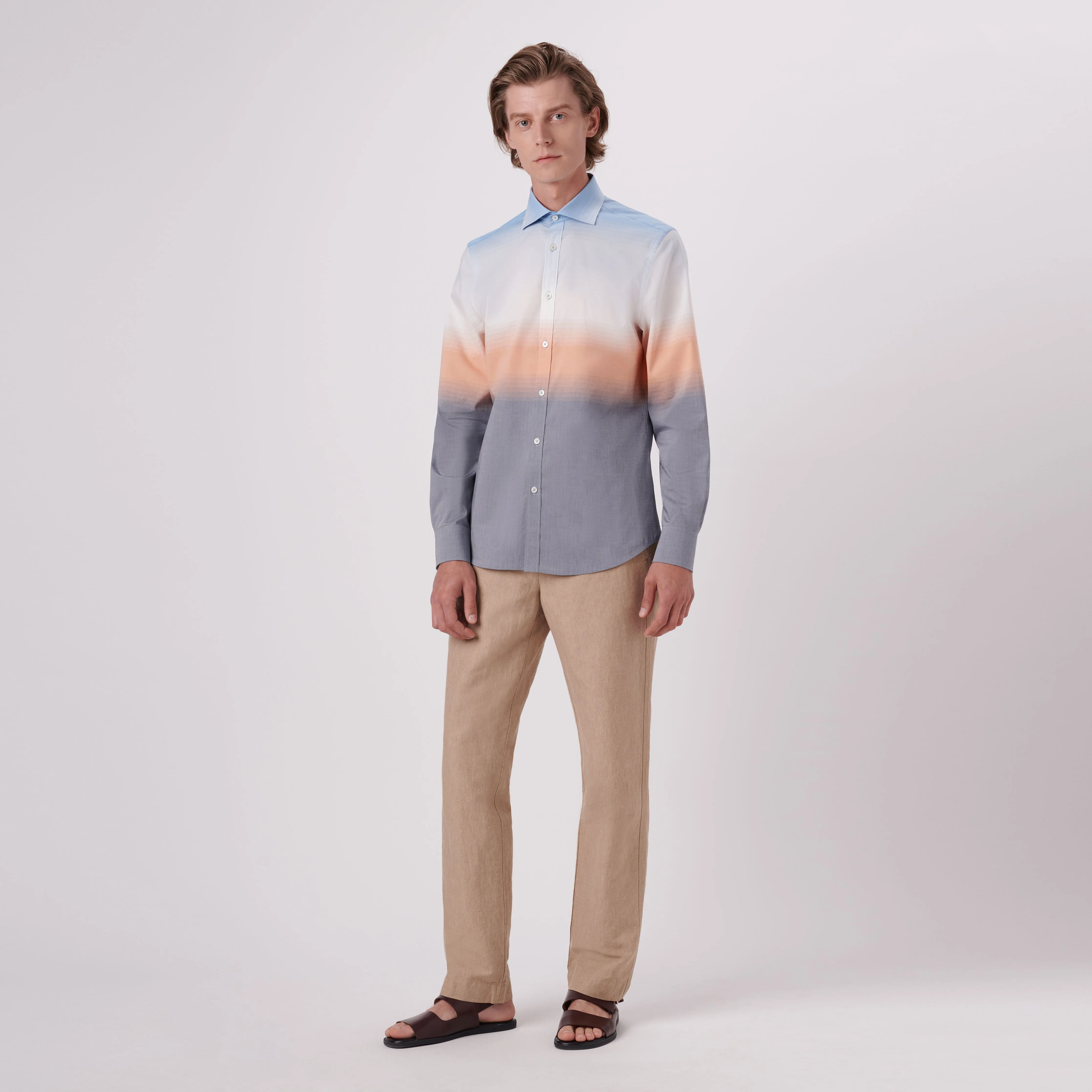 Axel Ombre Shirt sold by Bugatchi product image thumbnail 5