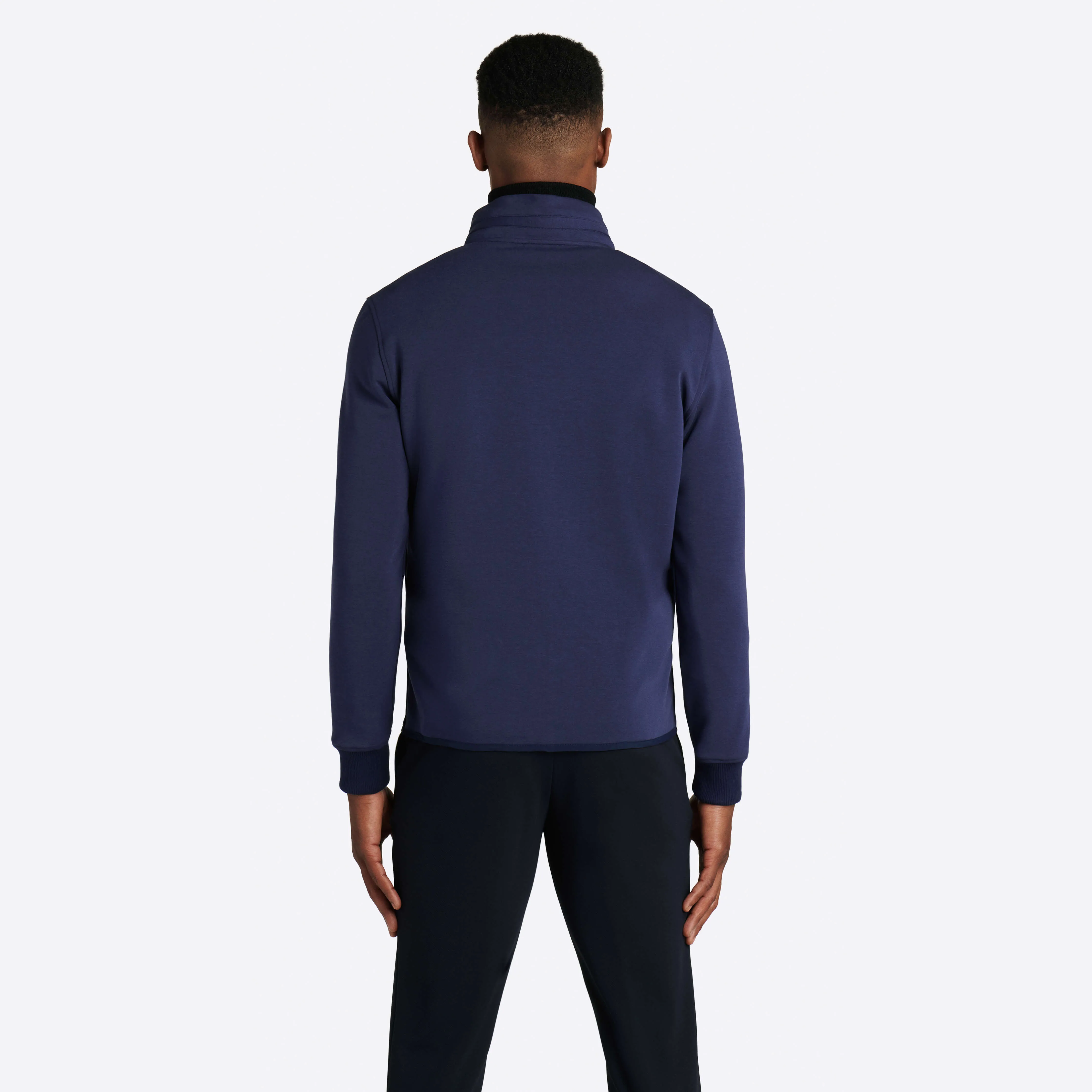 Solid Mock Neck Jacket with Hood sold by Bugatchi product image thumbnail 5