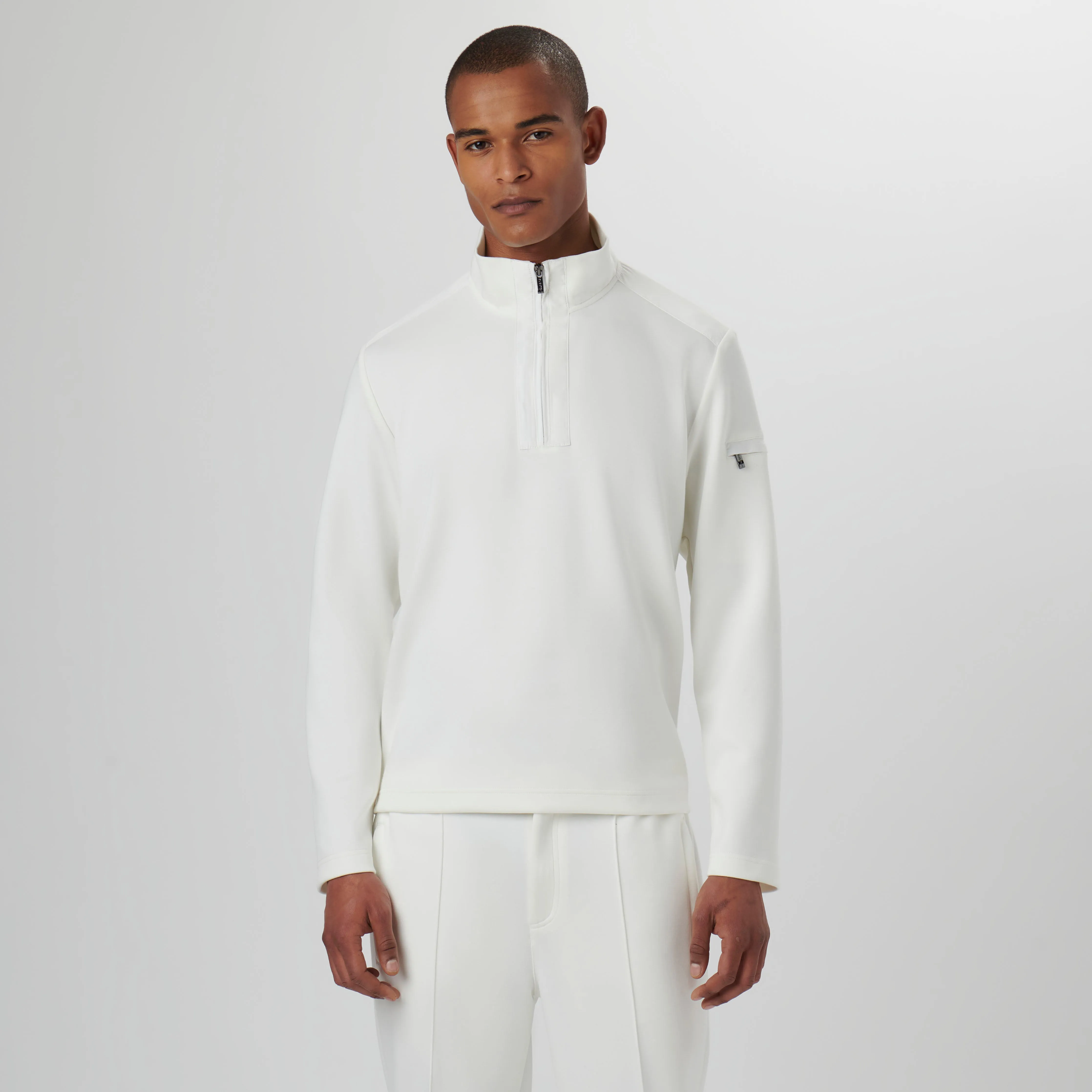 Soft Touch Quarter Zip Pullover sold by Bugatchi product image thumbnail 2