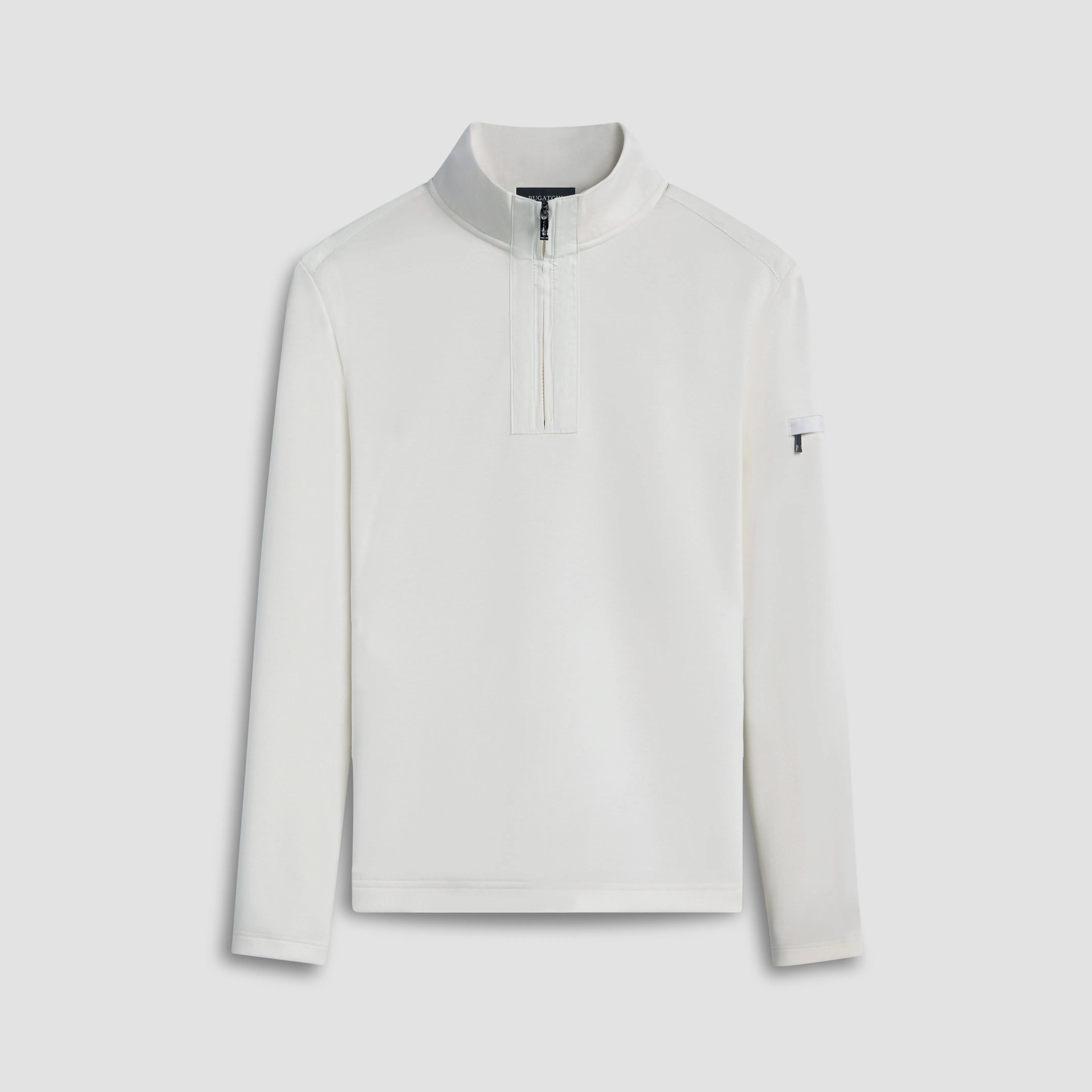 Soft Touch Quarter Zip Pullover sold by Bugatchi