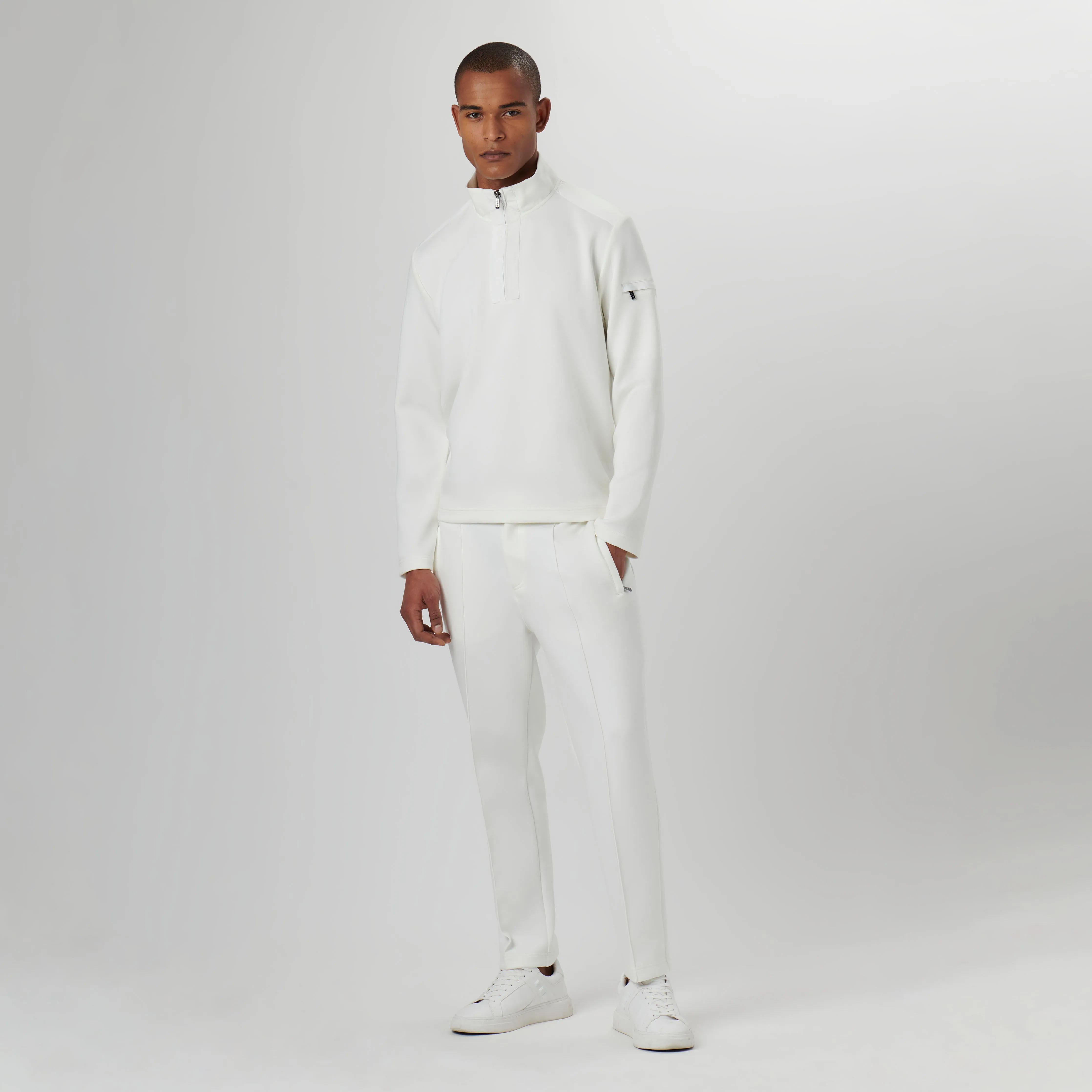 Soft Touch Quarter Zip Pullover sold by Bugatchi product image thumbnail 5