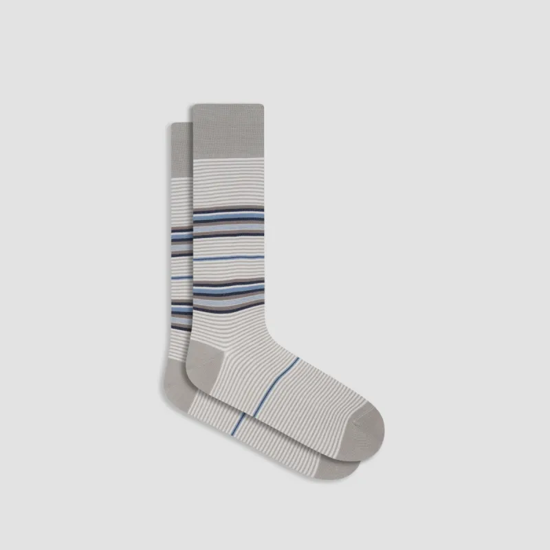Striped Mid-Calf Socks sold by Bugatchi