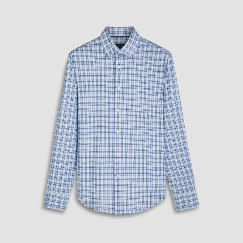 Jules Plaid Check OoohCotton Shirt sold by Bugatchi