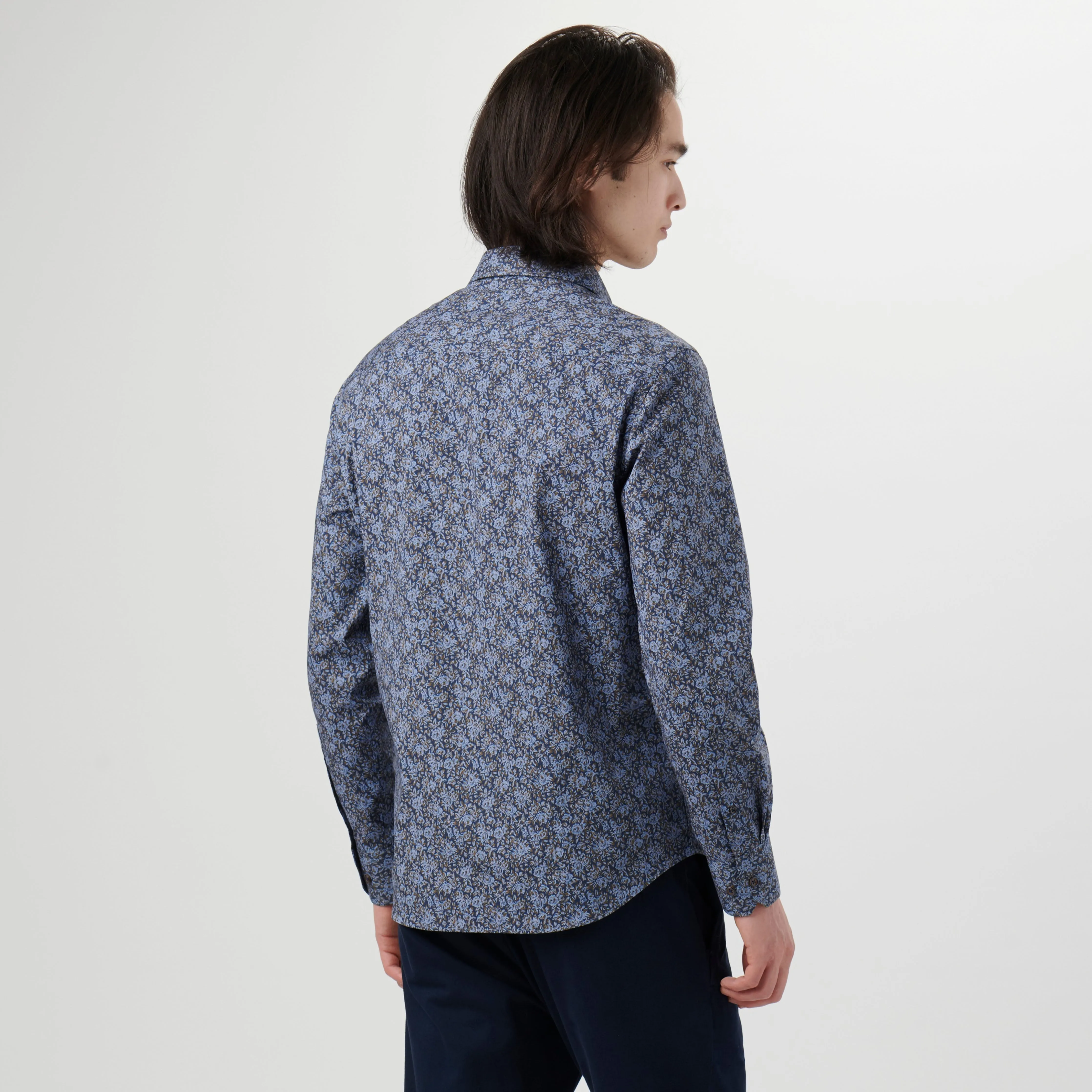 Julian Floral Shirt sold by Bugatchi product image thumbnail 4