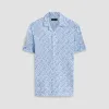 Cole Tropical OoohCotton Camp Shirt sold by Bugatchi