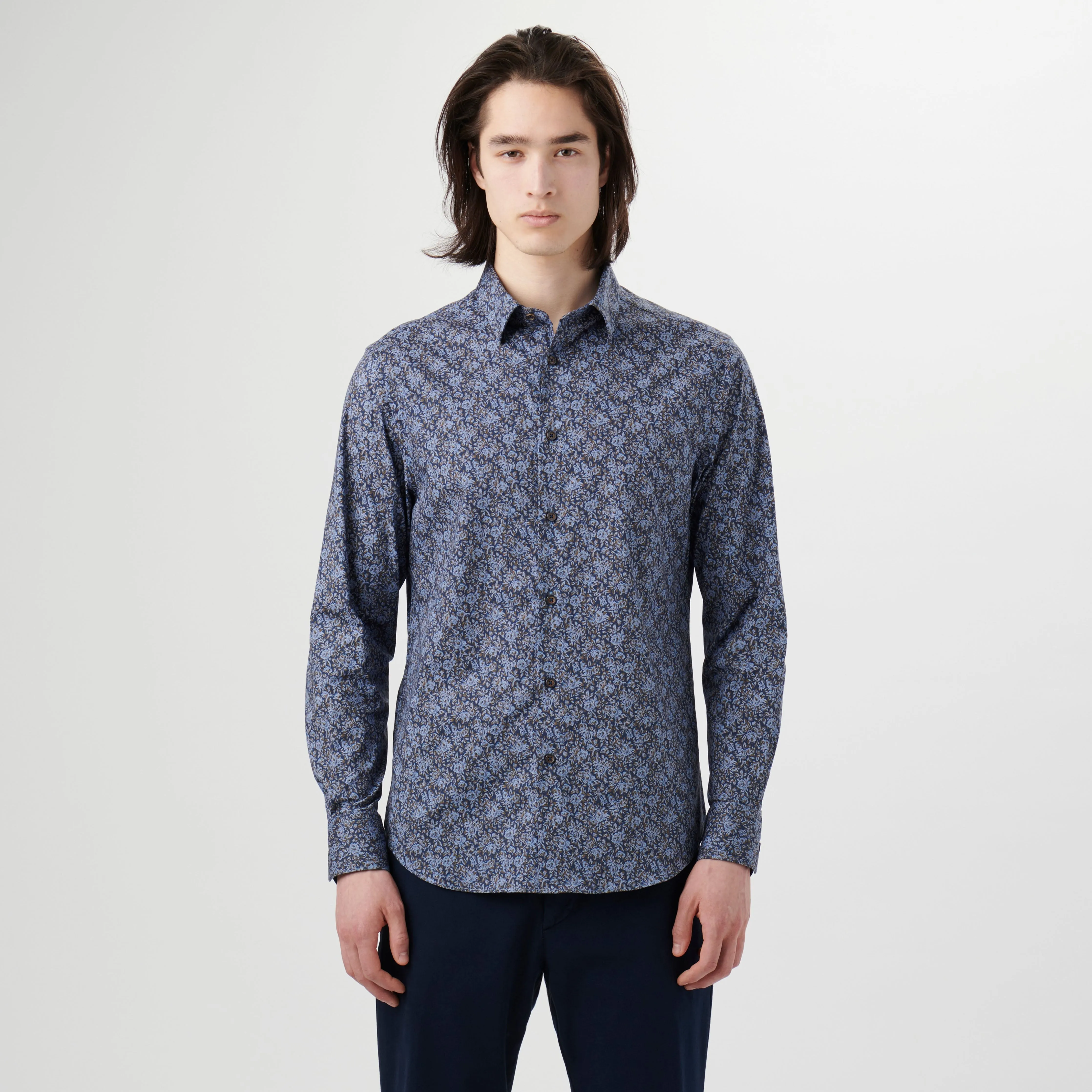 Julian Floral Shirt sold by Bugatchi product image thumbnail 2