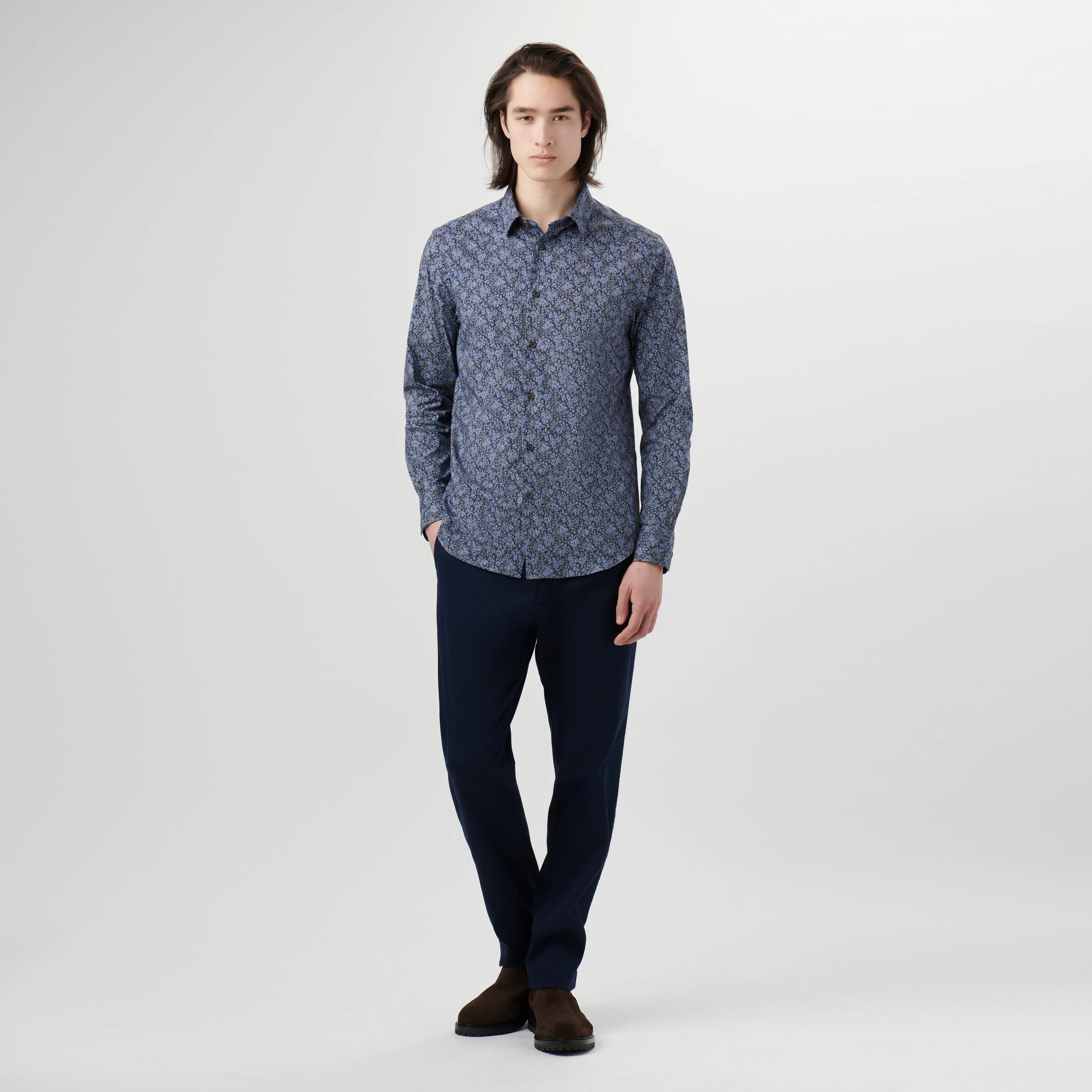 Julian Floral Shirt sold by Bugatchi product image thumbnail 5