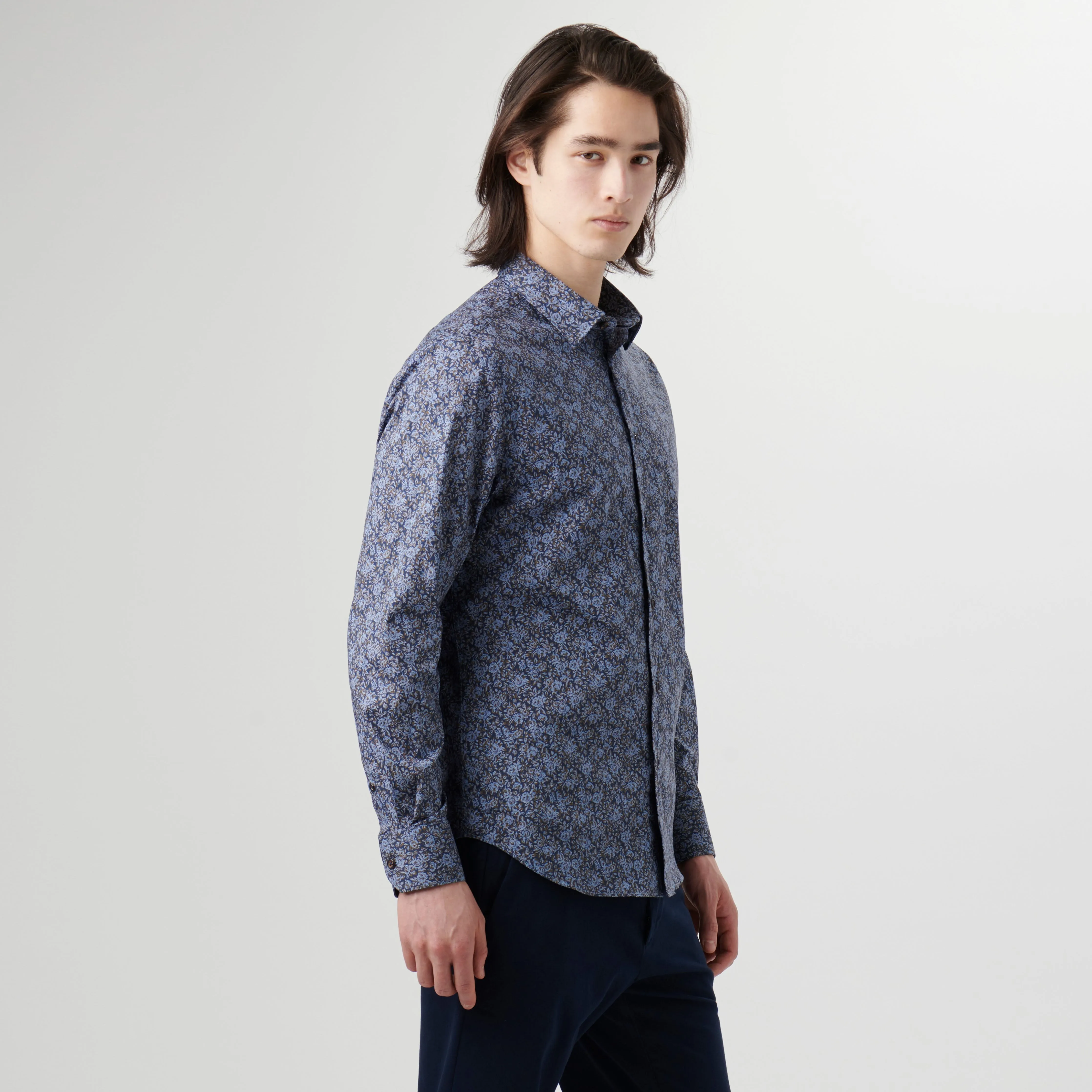 Julian Floral Shirt sold by Bugatchi product image thumbnail 3