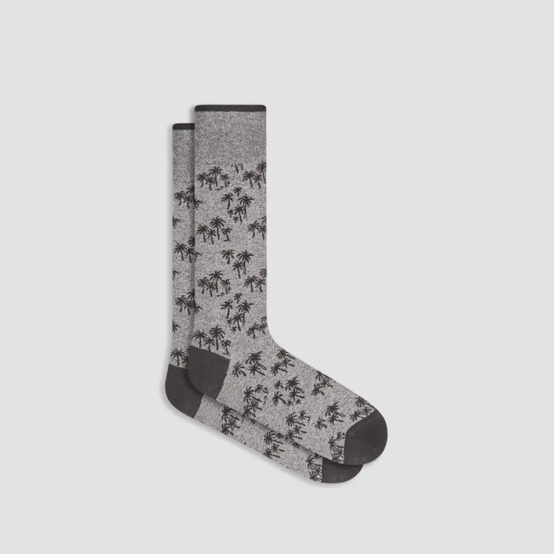 Palm Trees Mid-Calf Socks sold by Bugatchi