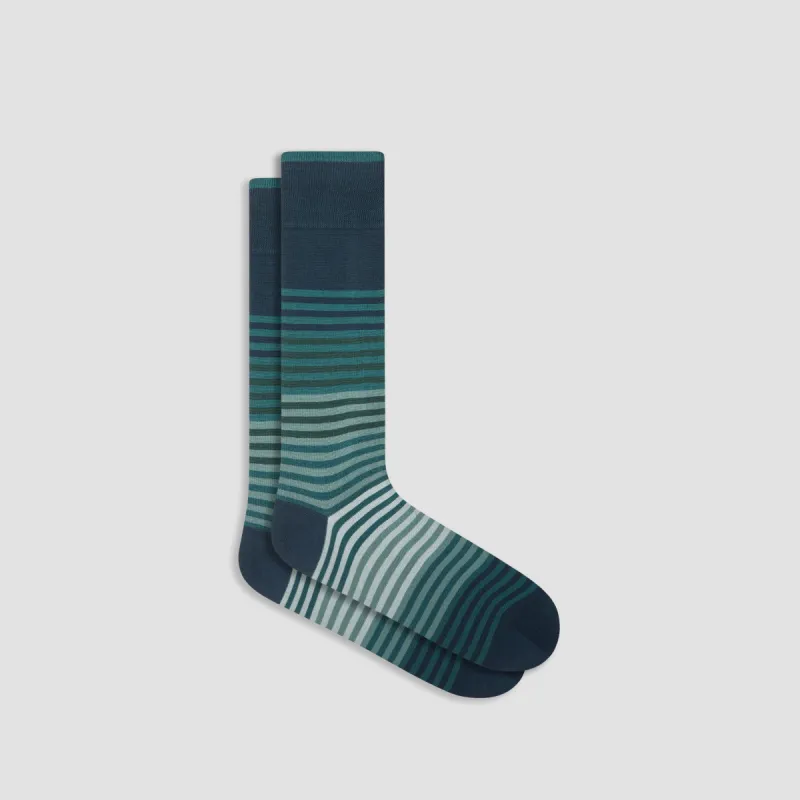 Striped Mid-Calf Socks sold by Bugatchi