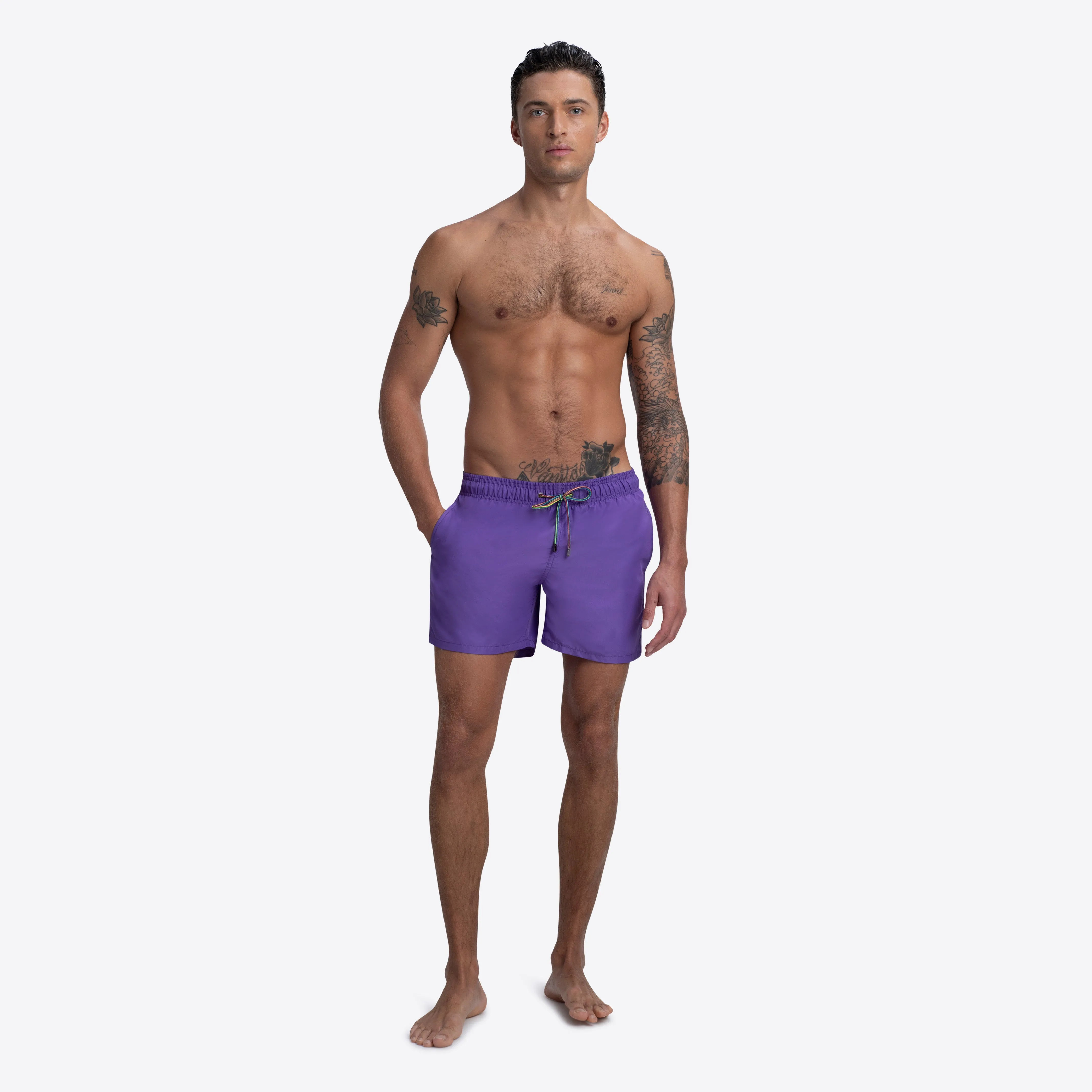 MAX Solid Swim Trunks sold by Bugatchi product image thumbnail 5