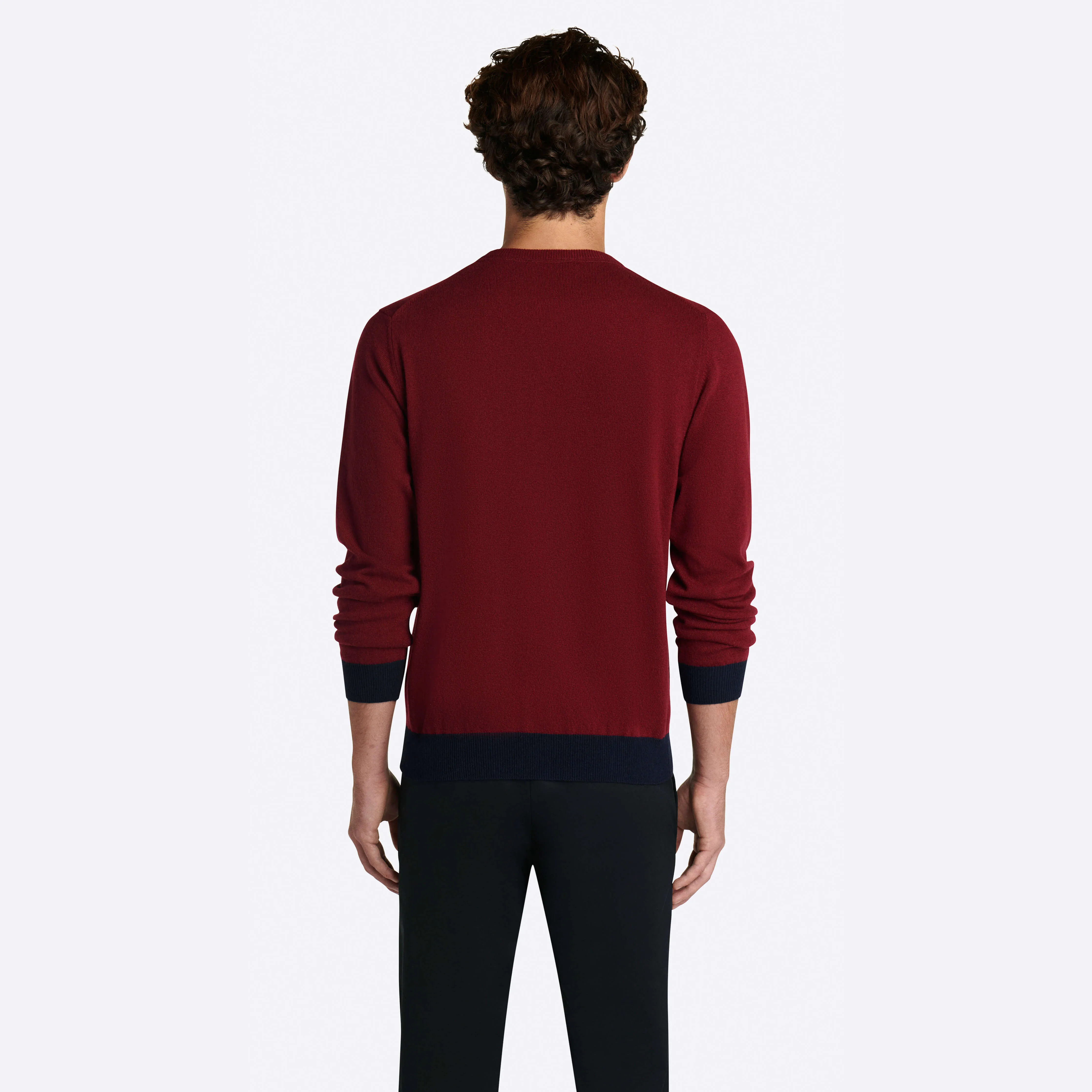 Solid Crew Neck Sweater sold by Bugatchi product image thumbnail 5