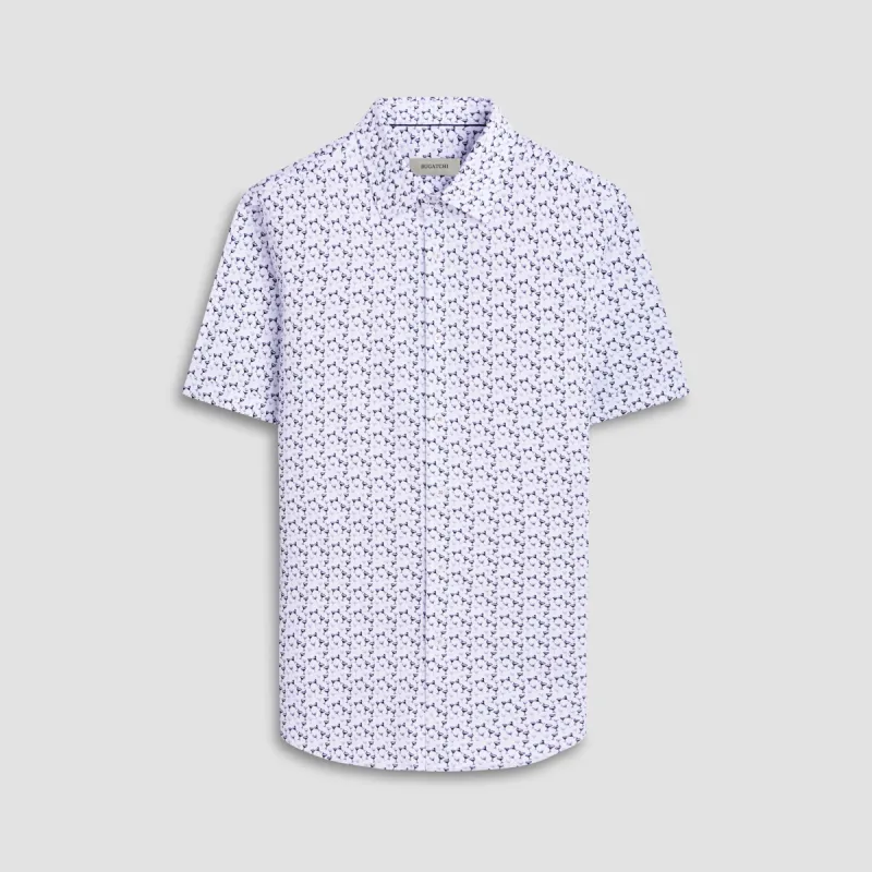 Miles Martini OoohCotton Short Sleeve Shirt sold by Bugatchi